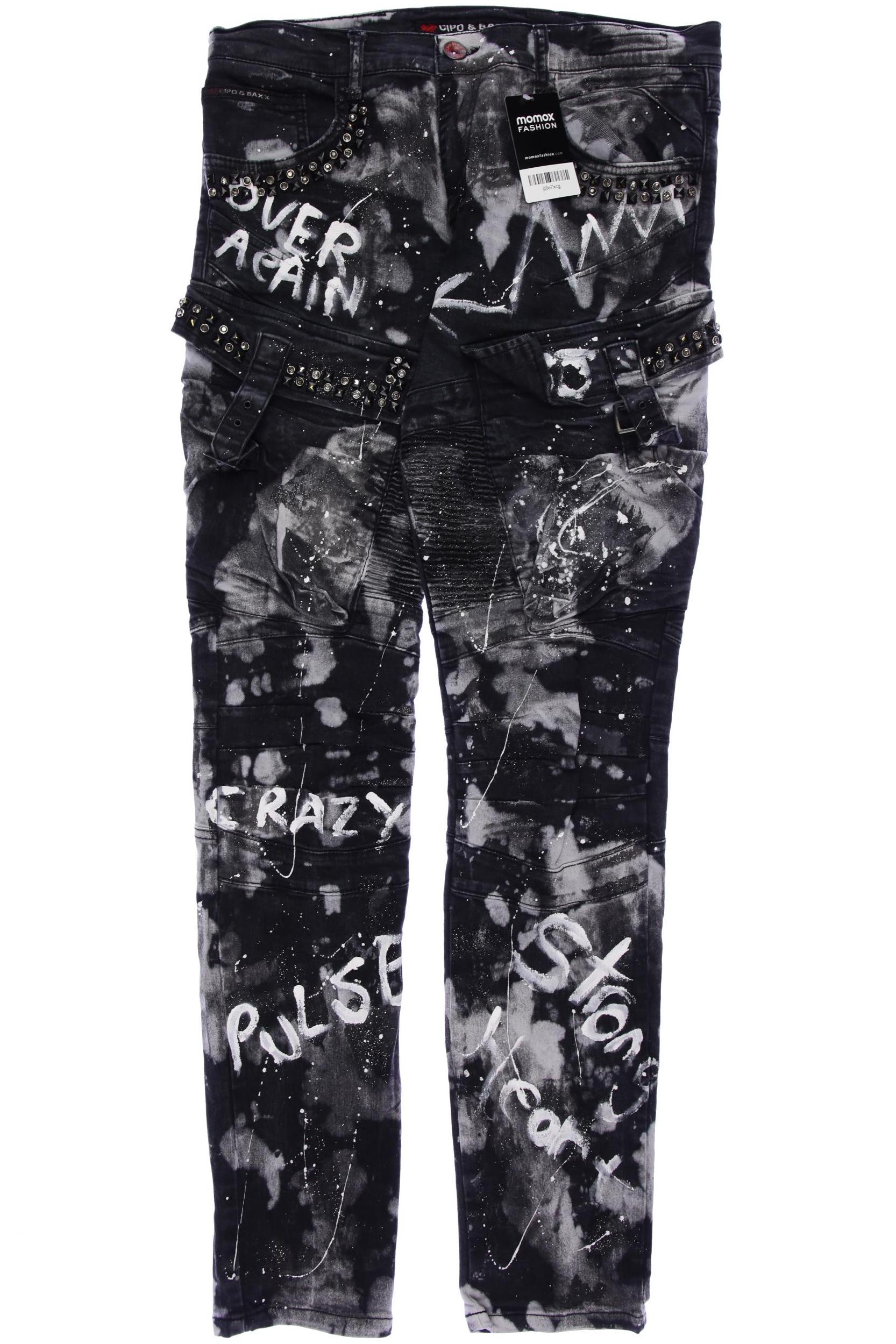 

Cipo & Baxx Herren Jeans, schwarz, Gr. 32