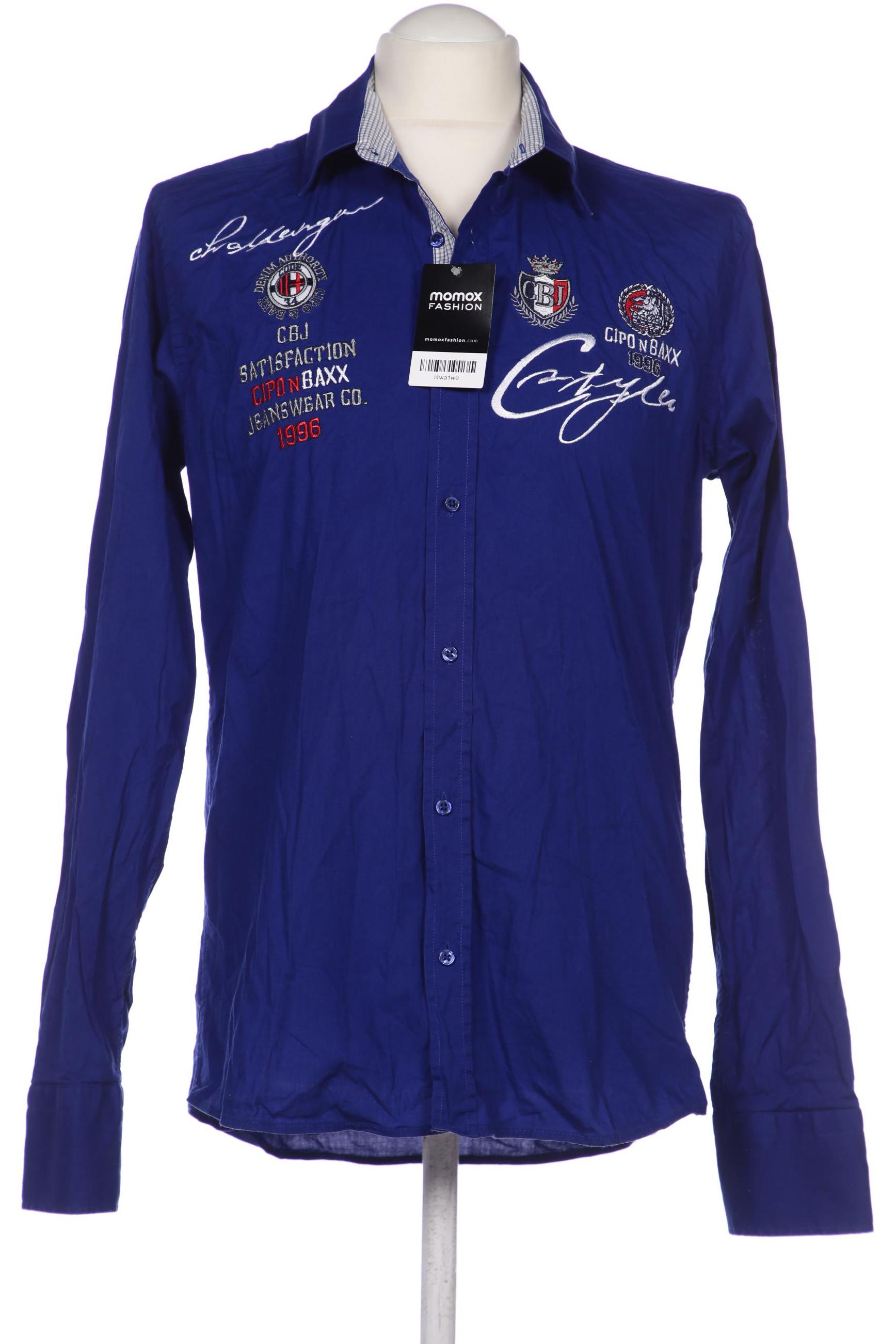 

Cipo & Baxx Herren Hemd, marineblau