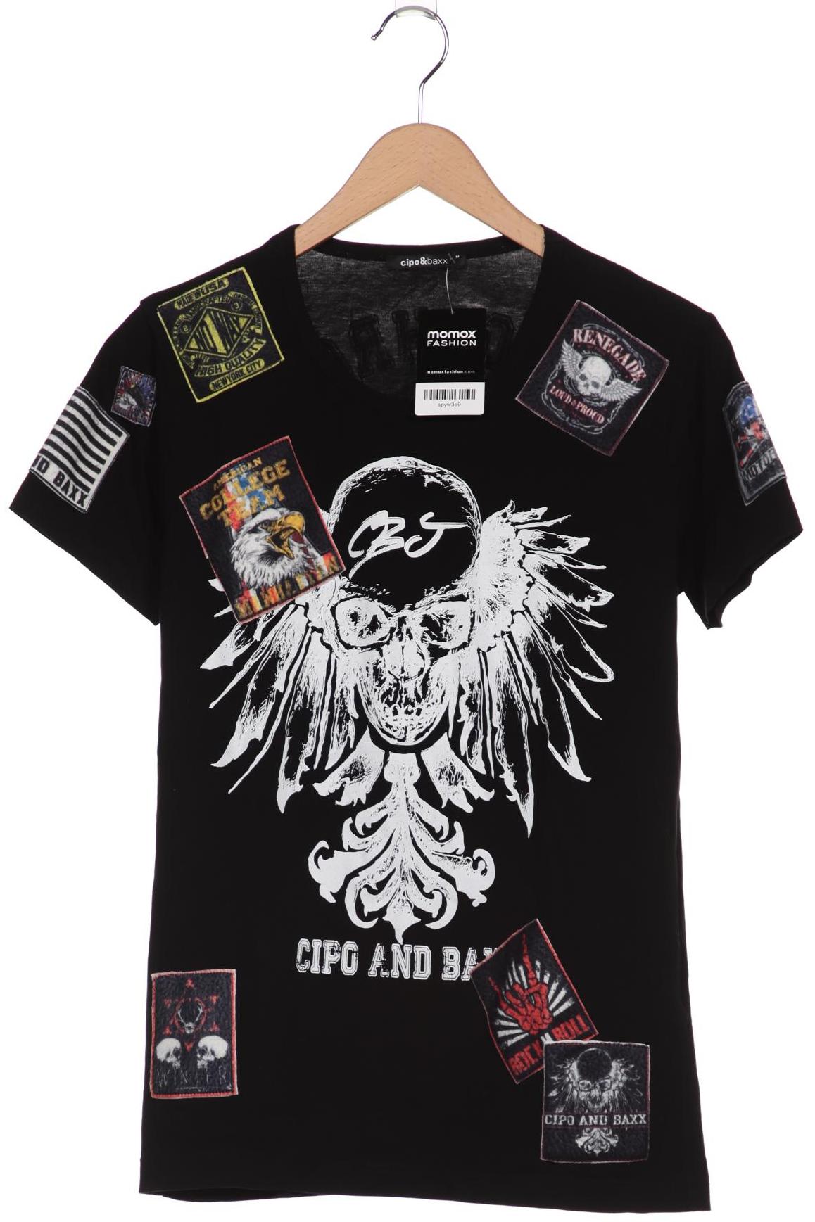 

Cipo & Baxx Herren T-Shirt, schwarz, Gr. 48