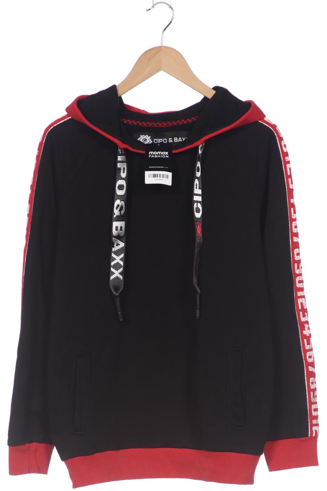 

Cipo & Baxx Herren Kapuzenpullover, schwarz, Gr. 52