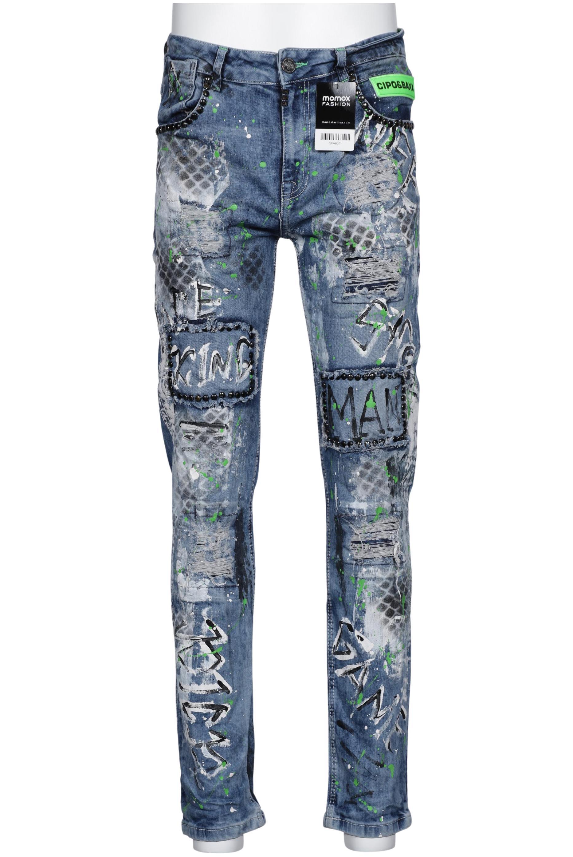 

Cipo & Baxx Herren Jeans, neon, Gr. 32