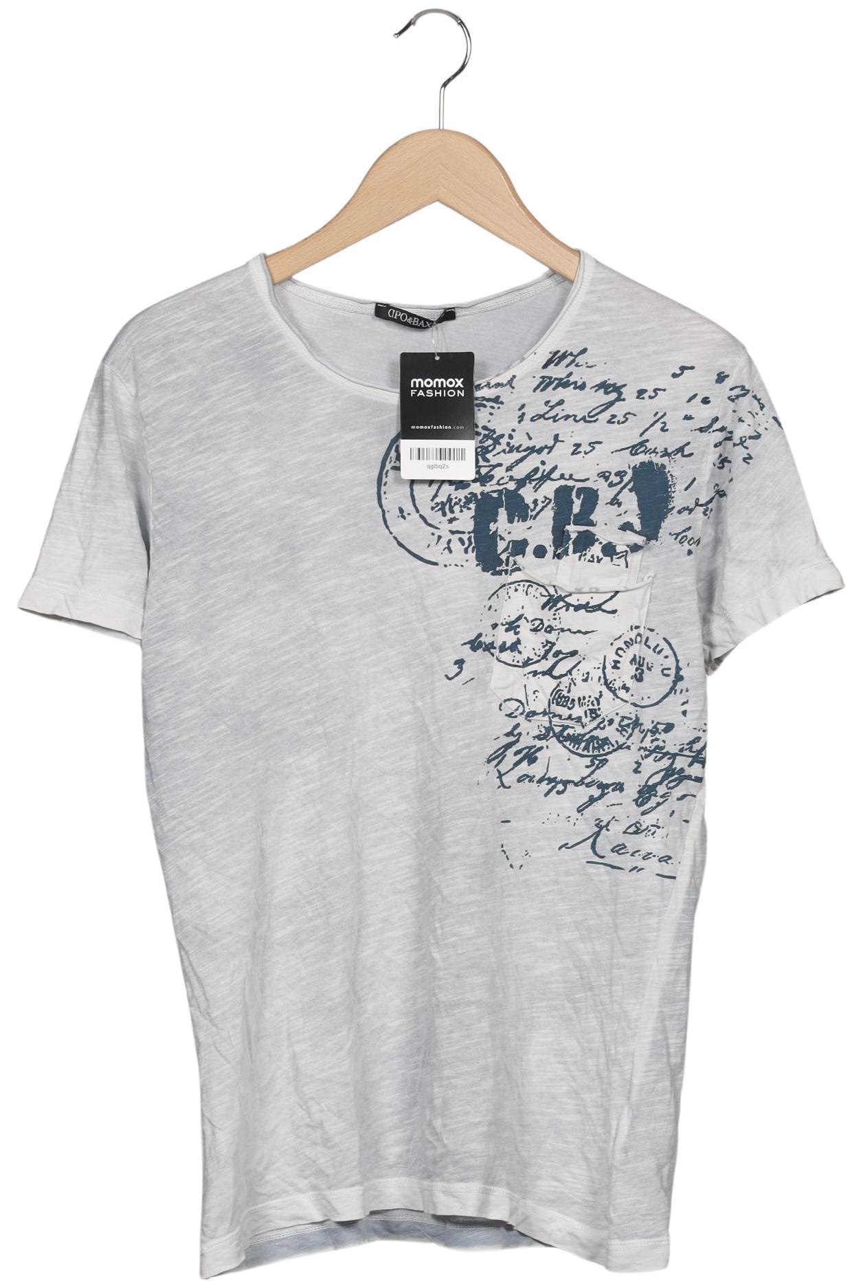 

Cipo & Baxx Herren T-Shirt, grau, Gr. 48