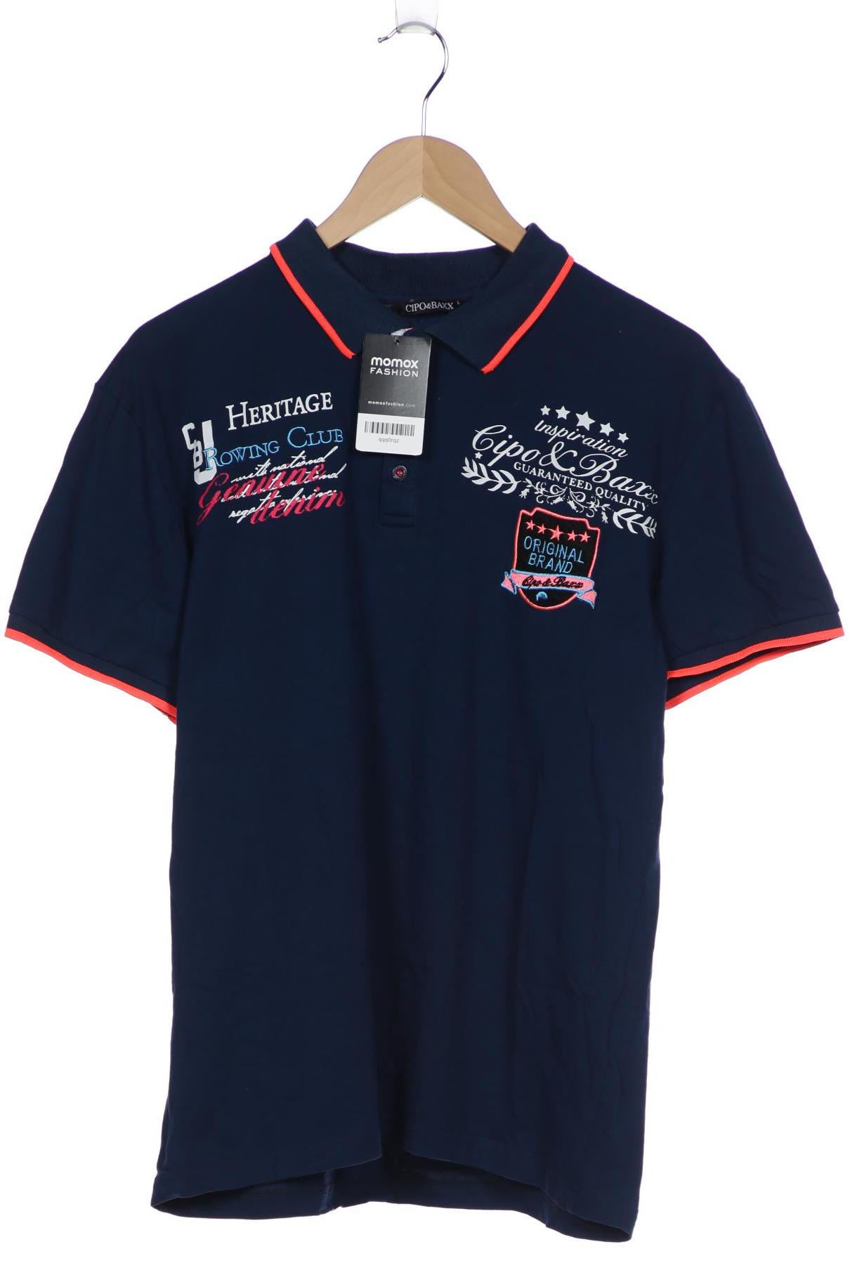 

Cipo & Baxx Herren Poloshirt, marineblau