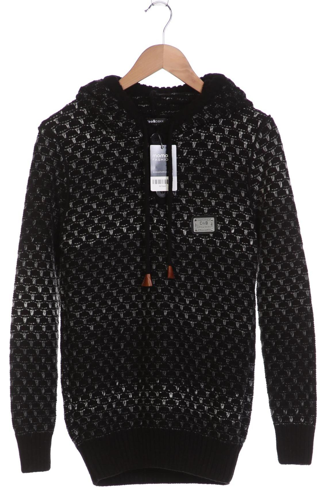 

Cipo & Baxx Herren Kapuzenpullover, schwarz