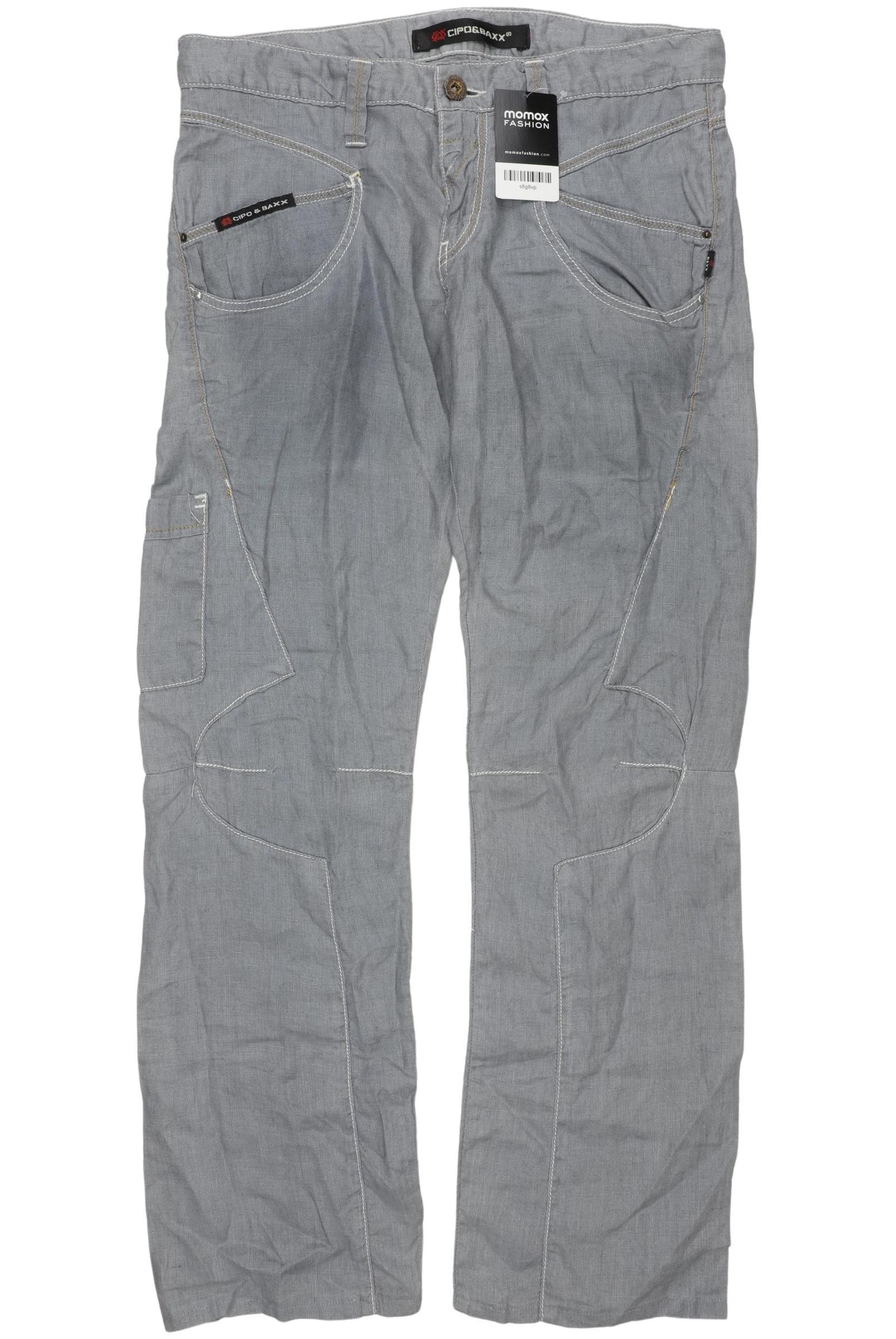 

Cipo & Baxx Herren Stoffhose, grau, Gr. 34