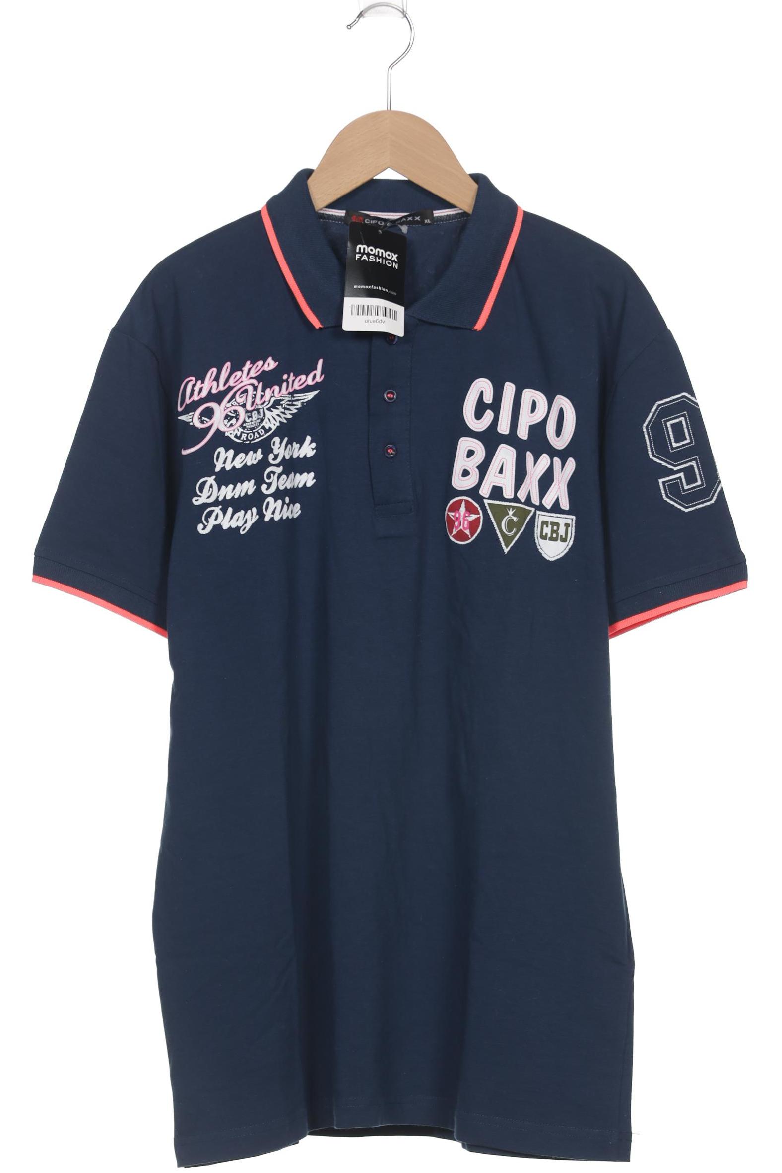 

Cipo & Baxx Herren Poloshirt, marineblau, Gr. 54