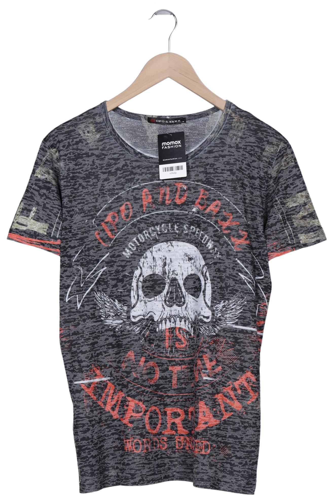 

Cipo & Baxx Herren T-Shirt, grau, Gr. 48