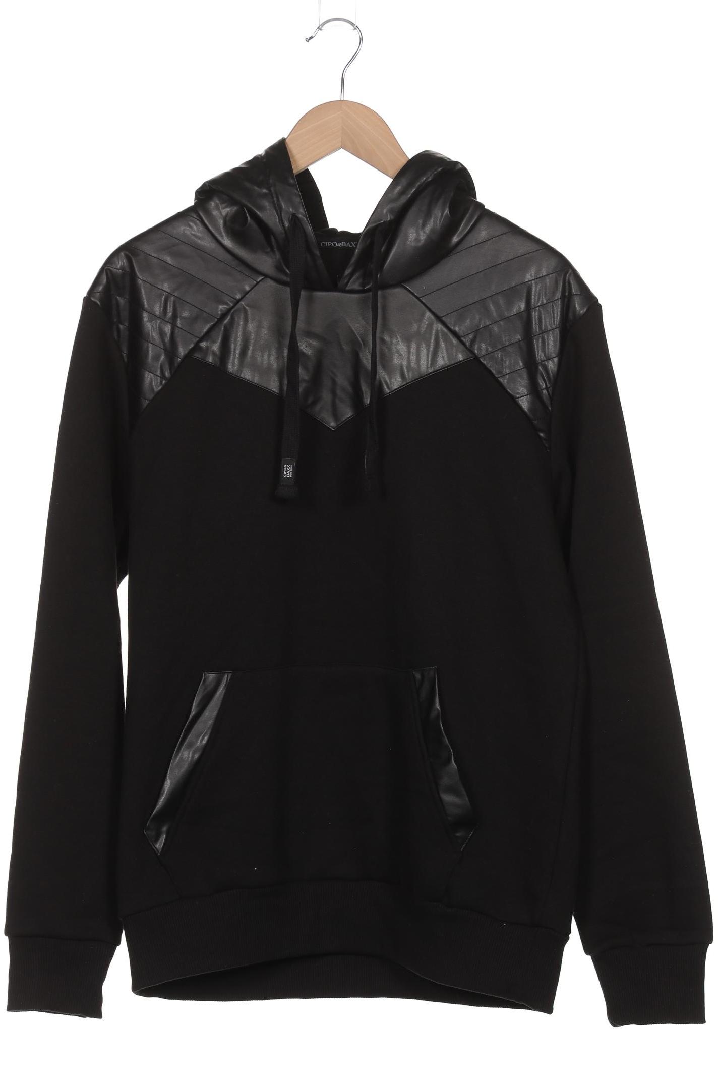 

Cipo & Baxx Herren Kapuzenpullover, schwarz, Gr. 54
