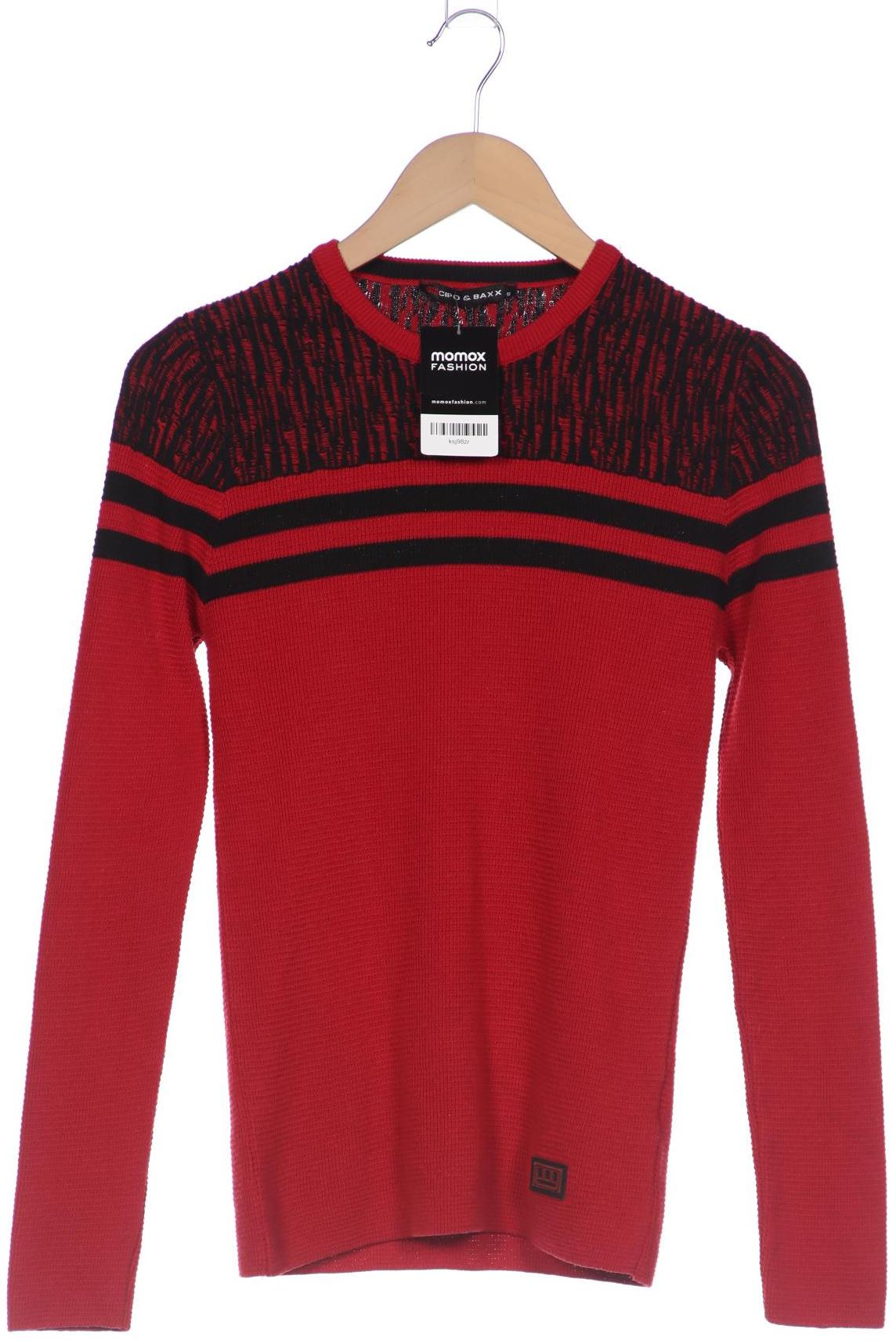 

Cipo & Baxx Herren Pullover, rot, Gr. 46