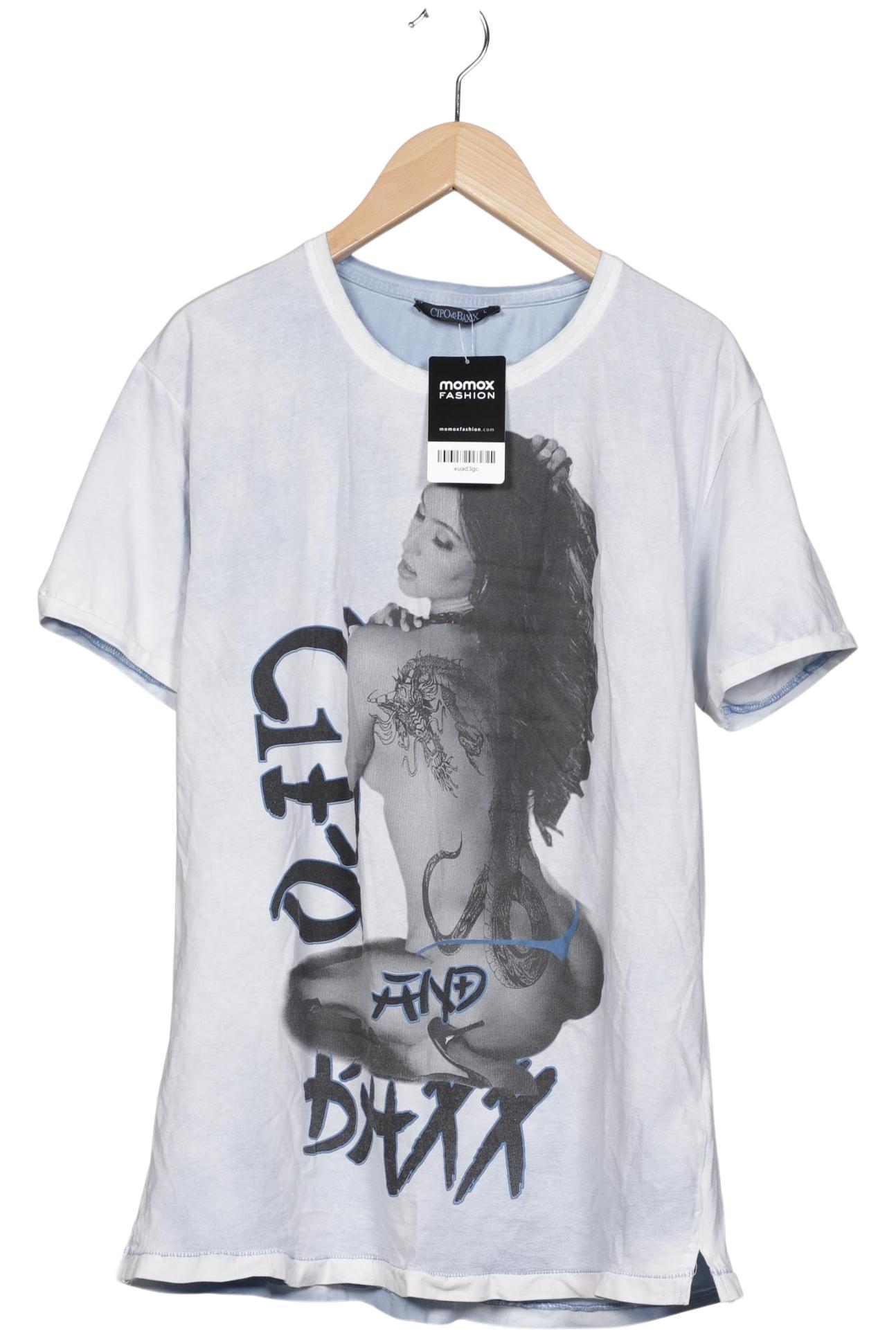 

Cipo & Baxx Herren T-Shirt, hellblau, Gr. 52