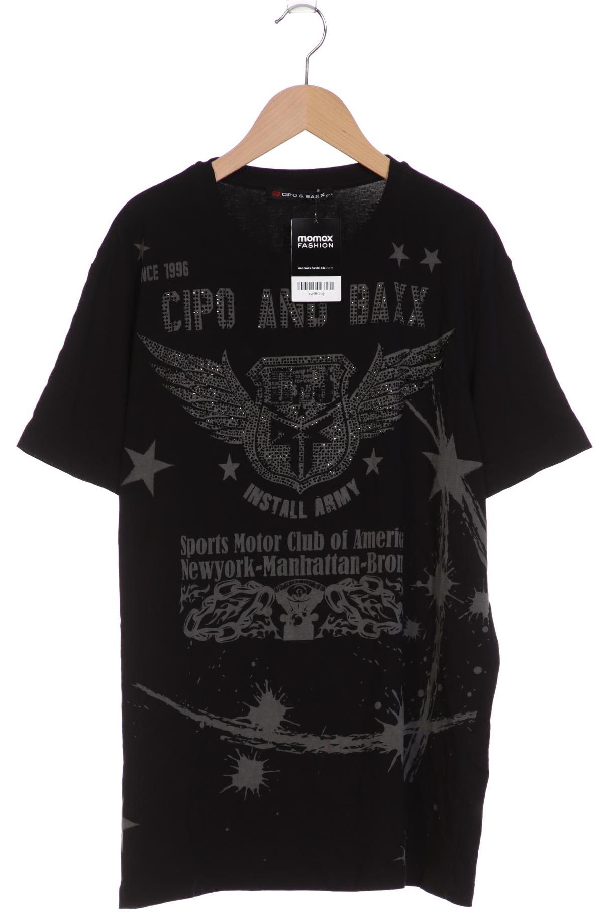 

Cipo & Baxx Herren T-Shirt, schwarz, Gr. 56