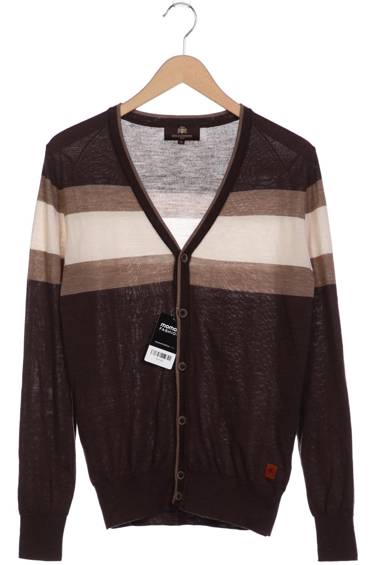 Thumbnail - Circle of Gentlemen Herren Strickjacke, braun, Gr. 48