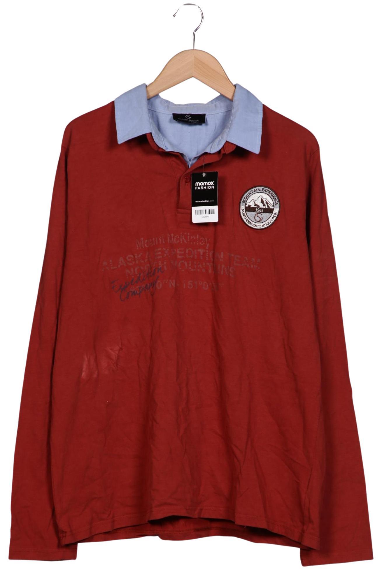 Thumbnail - Circle of Gentlemen Herren Poloshirt, rot, Gr. 58