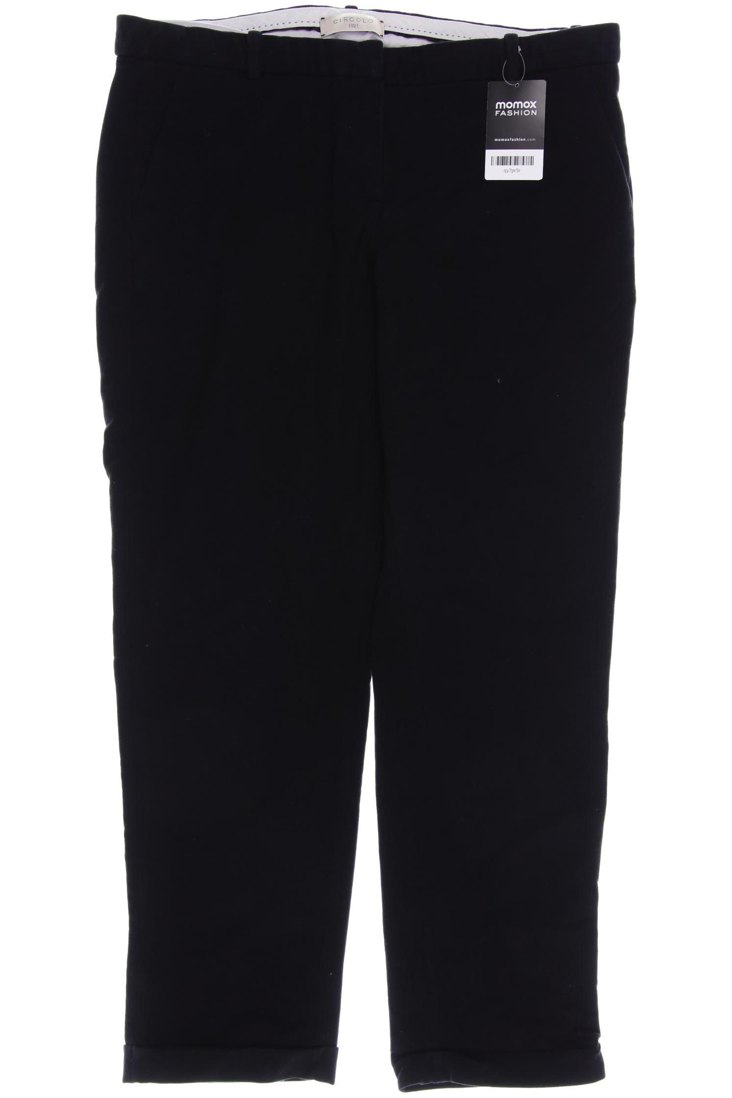 

CIRCOLO 1901 Damen Stoffhose, schwarz