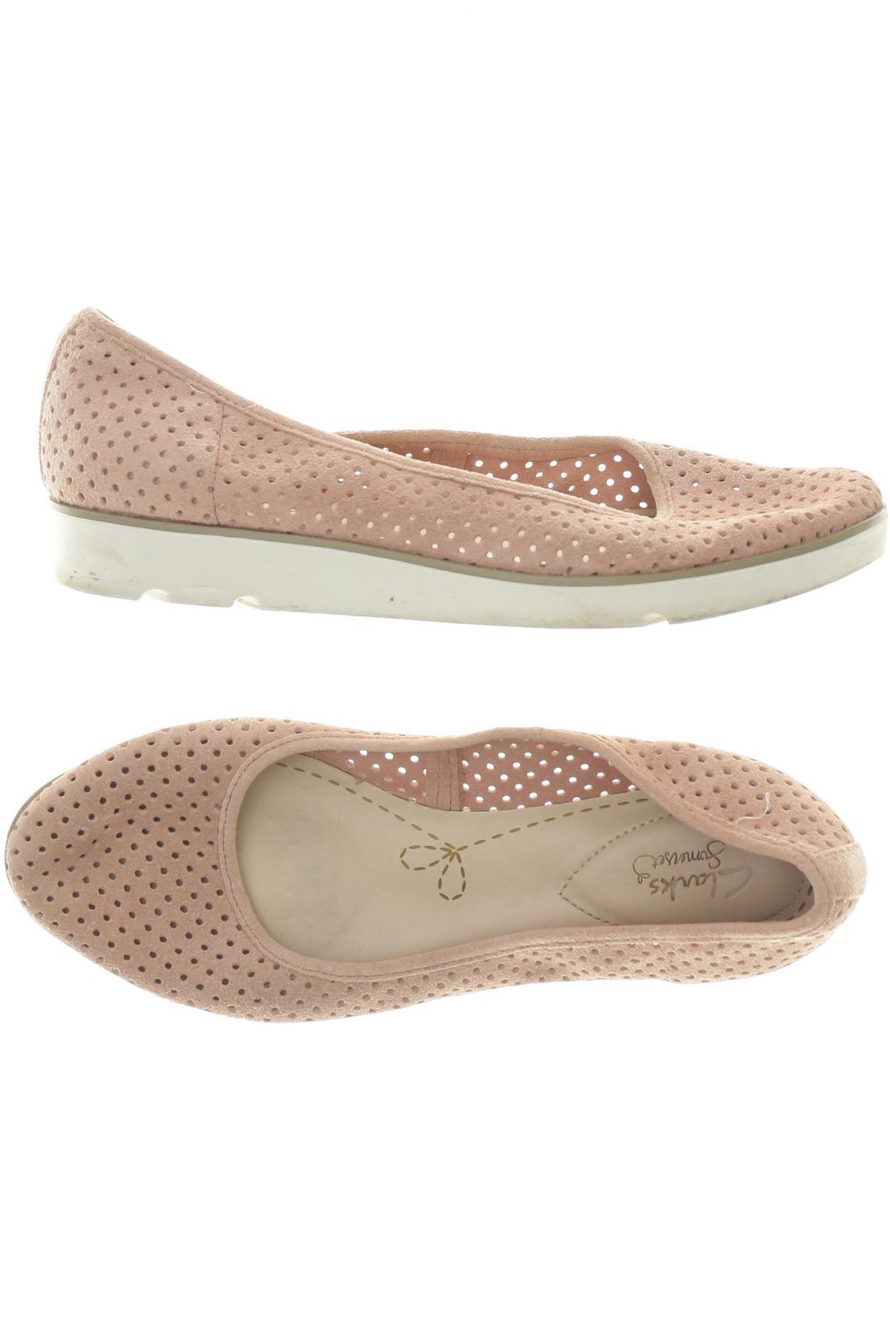 

Clarks Damen Ballerinas, pink, Gr. 39.5