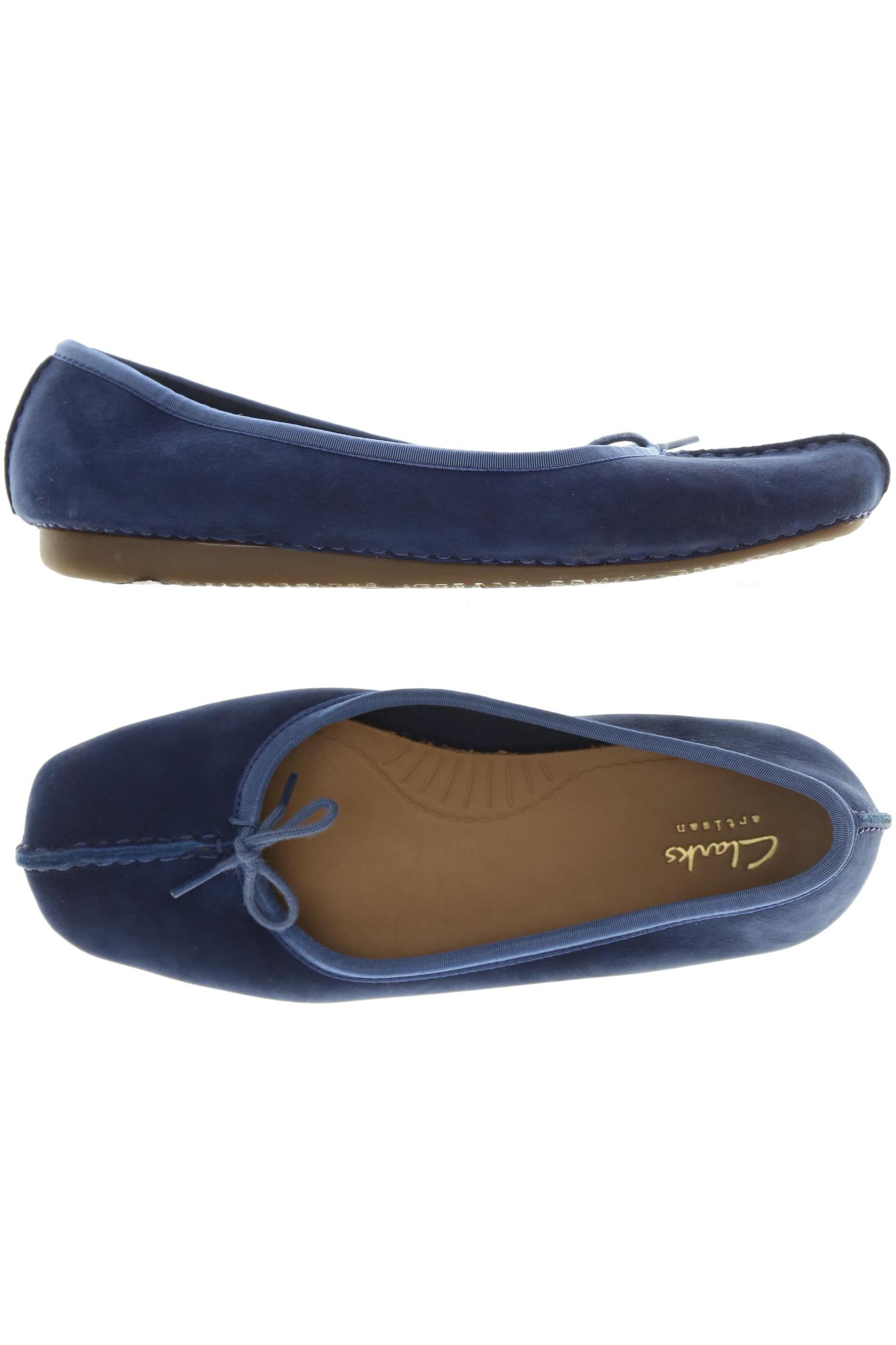 

Clarks Damen Ballerinas, blau, Gr. 37.5