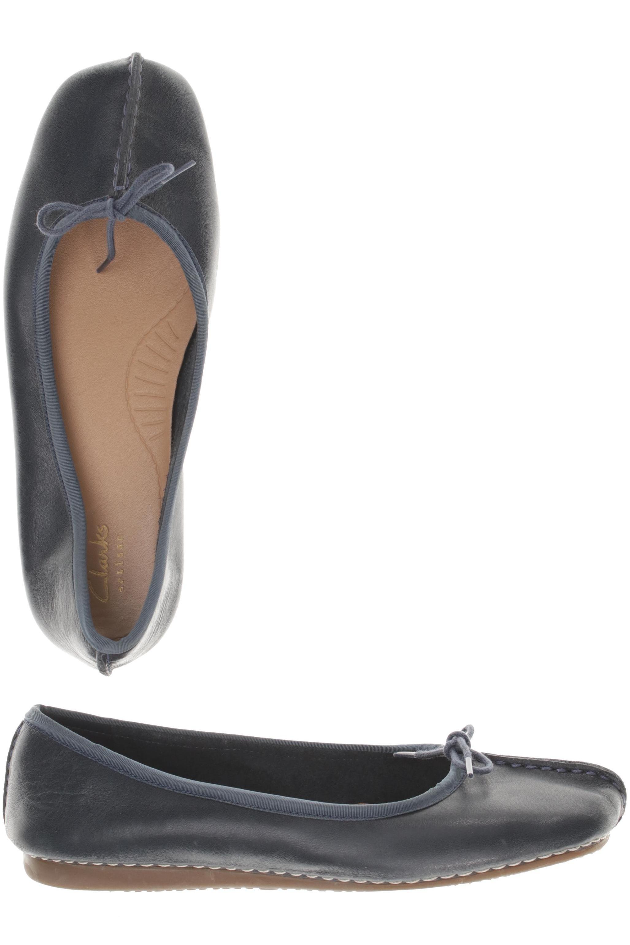

Clarks Damen Ballerinas, blau, Gr. 38