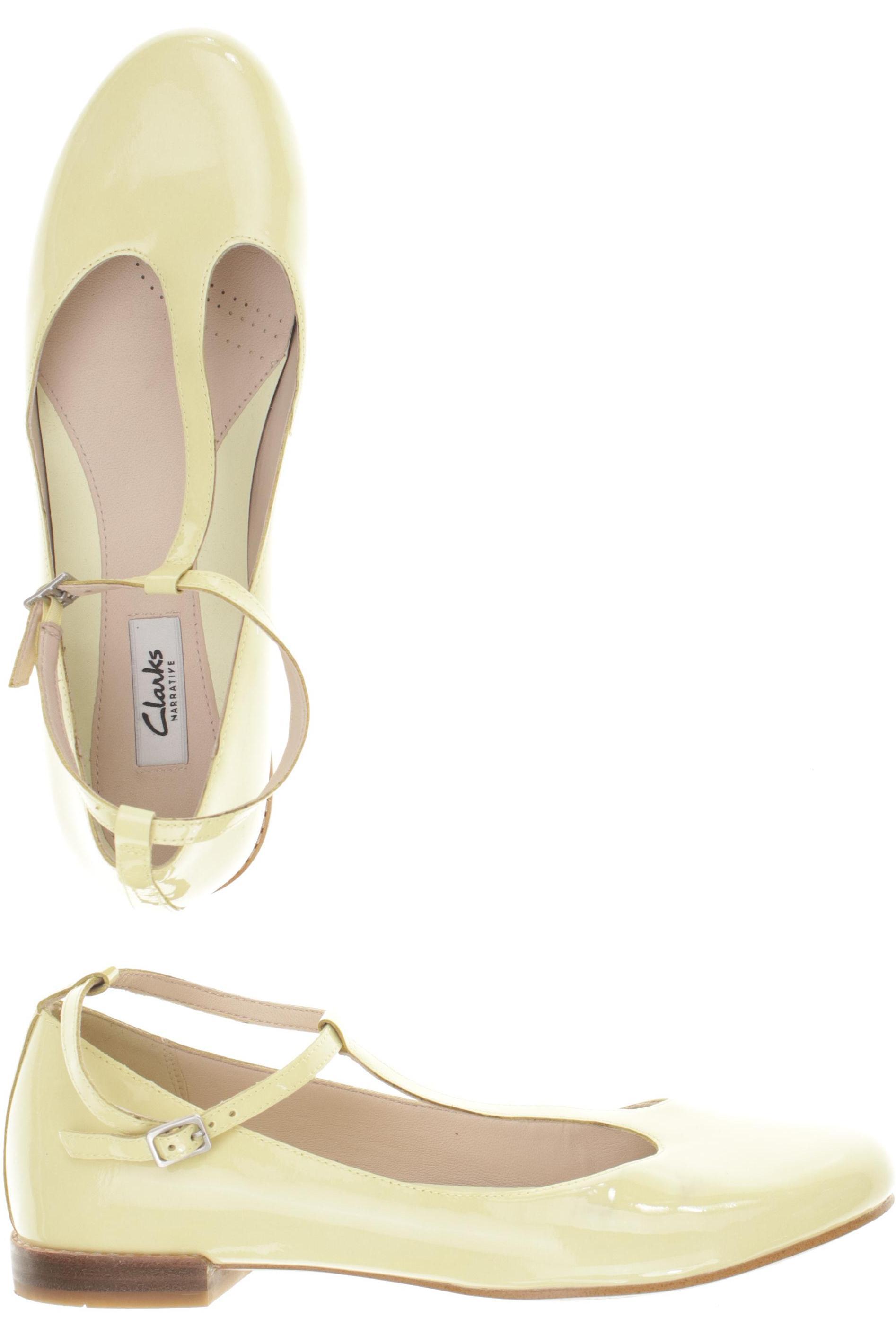 

Clarks Damen Ballerinas, gelb, Gr. 39.5