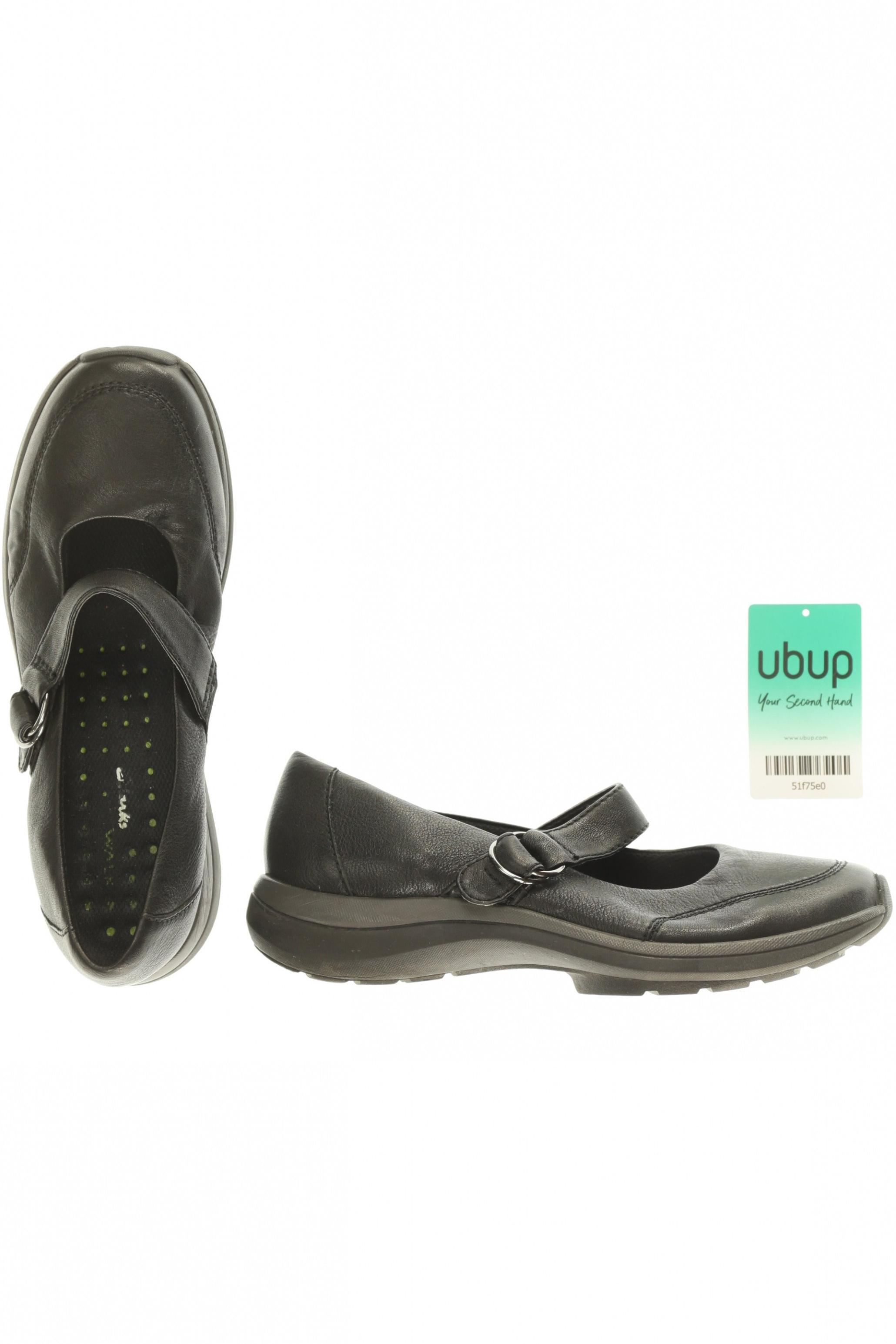

Clarks Damen Ballerinas, schwarz, Gr. 5.5