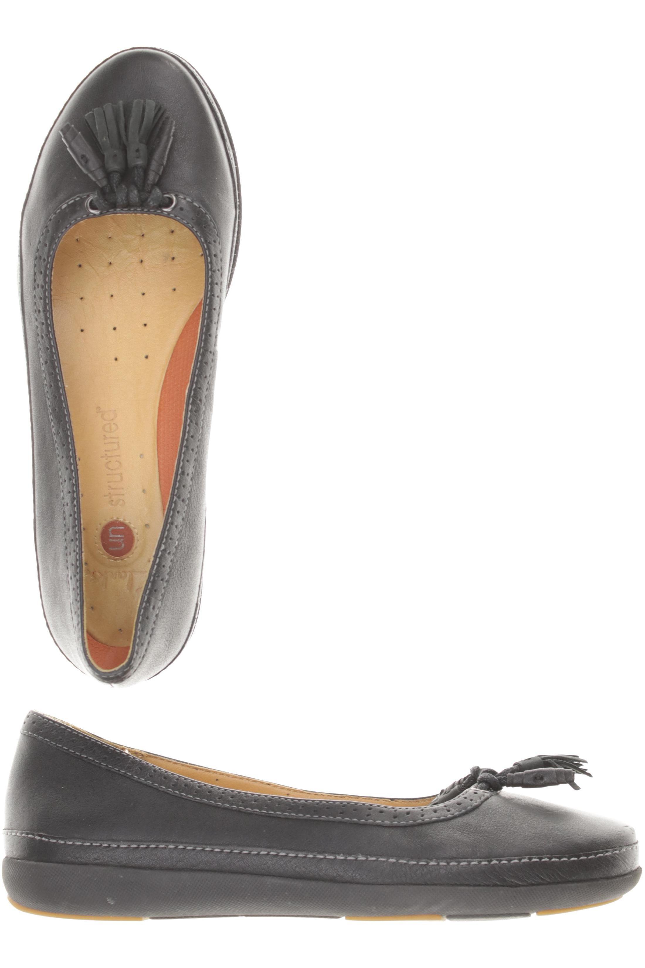 

Clarks Damen Ballerinas, schwarz, Gr. 5