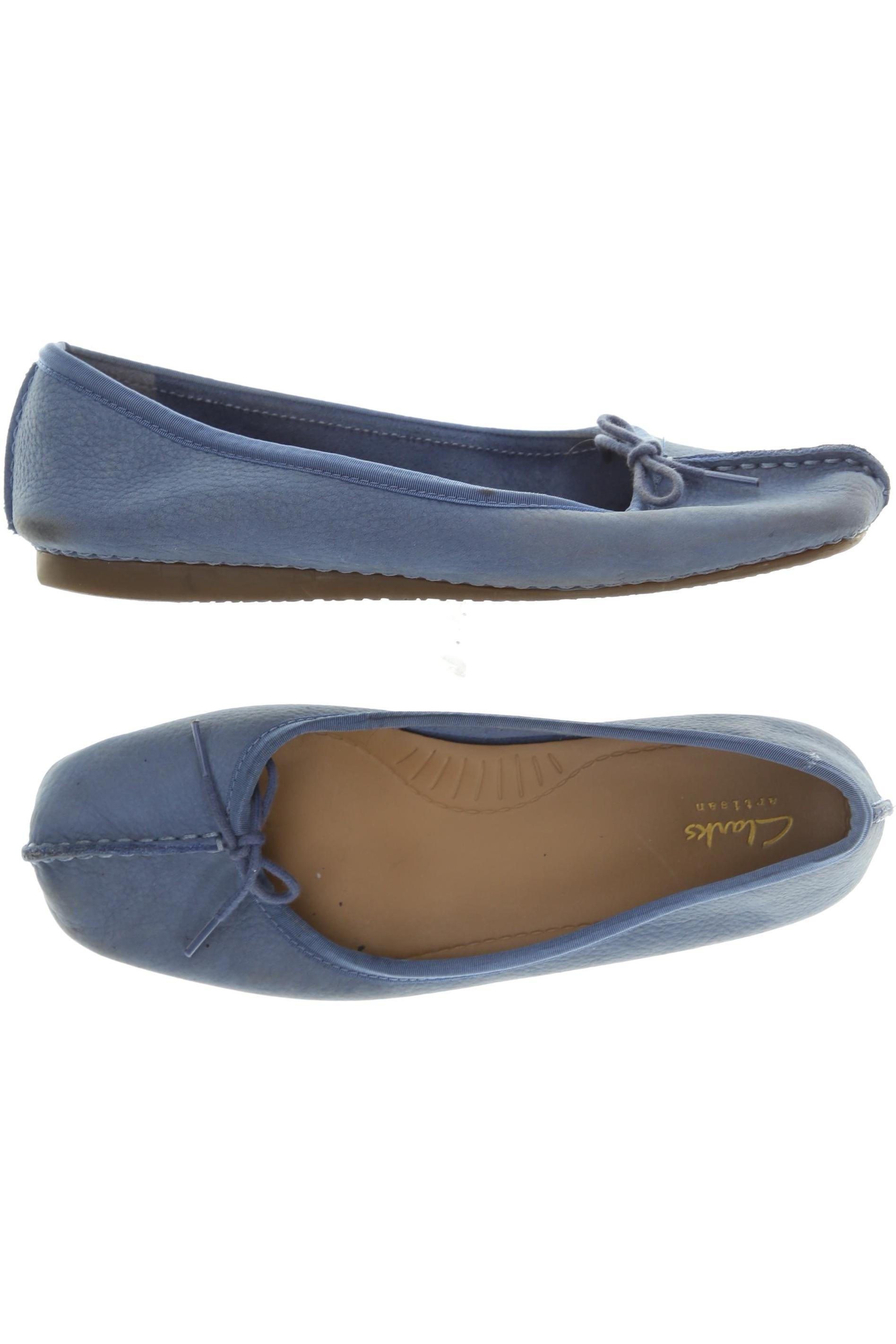 

Clarks Damen Ballerinas, blau, Gr. 39