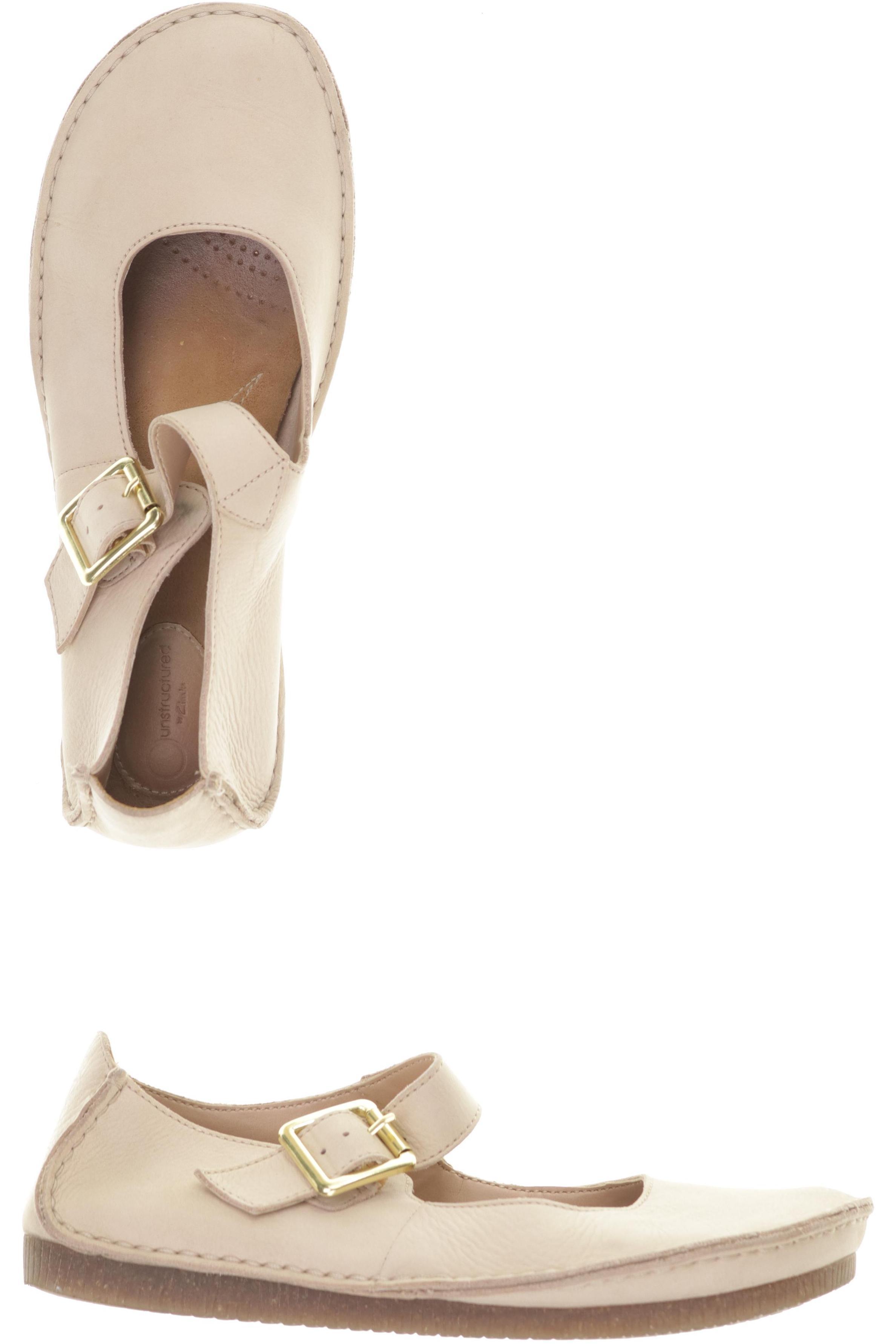 

Clarks Damen Ballerinas, beige, Gr. 41