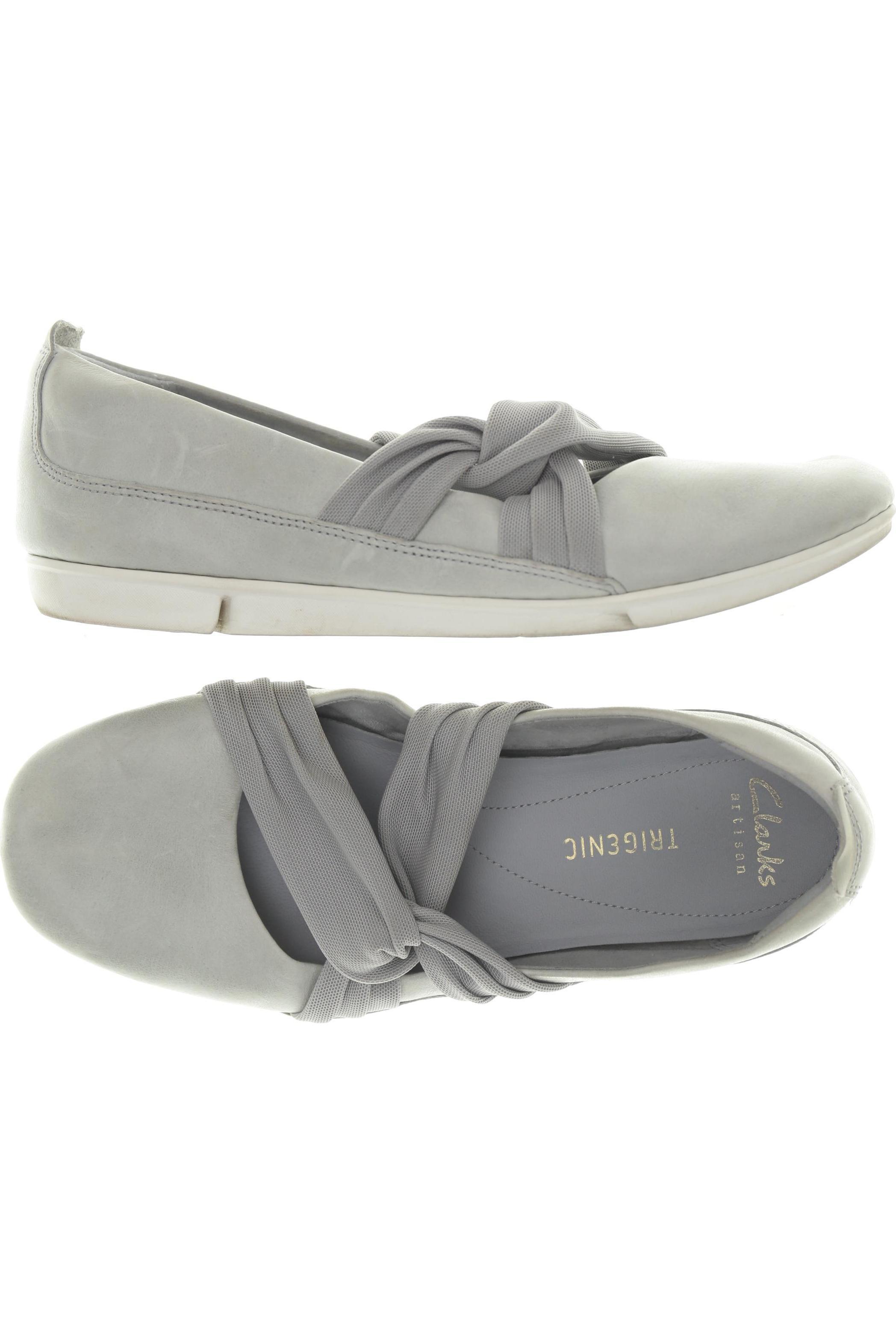 

Clarks Damen Ballerinas, grau, Gr. 39