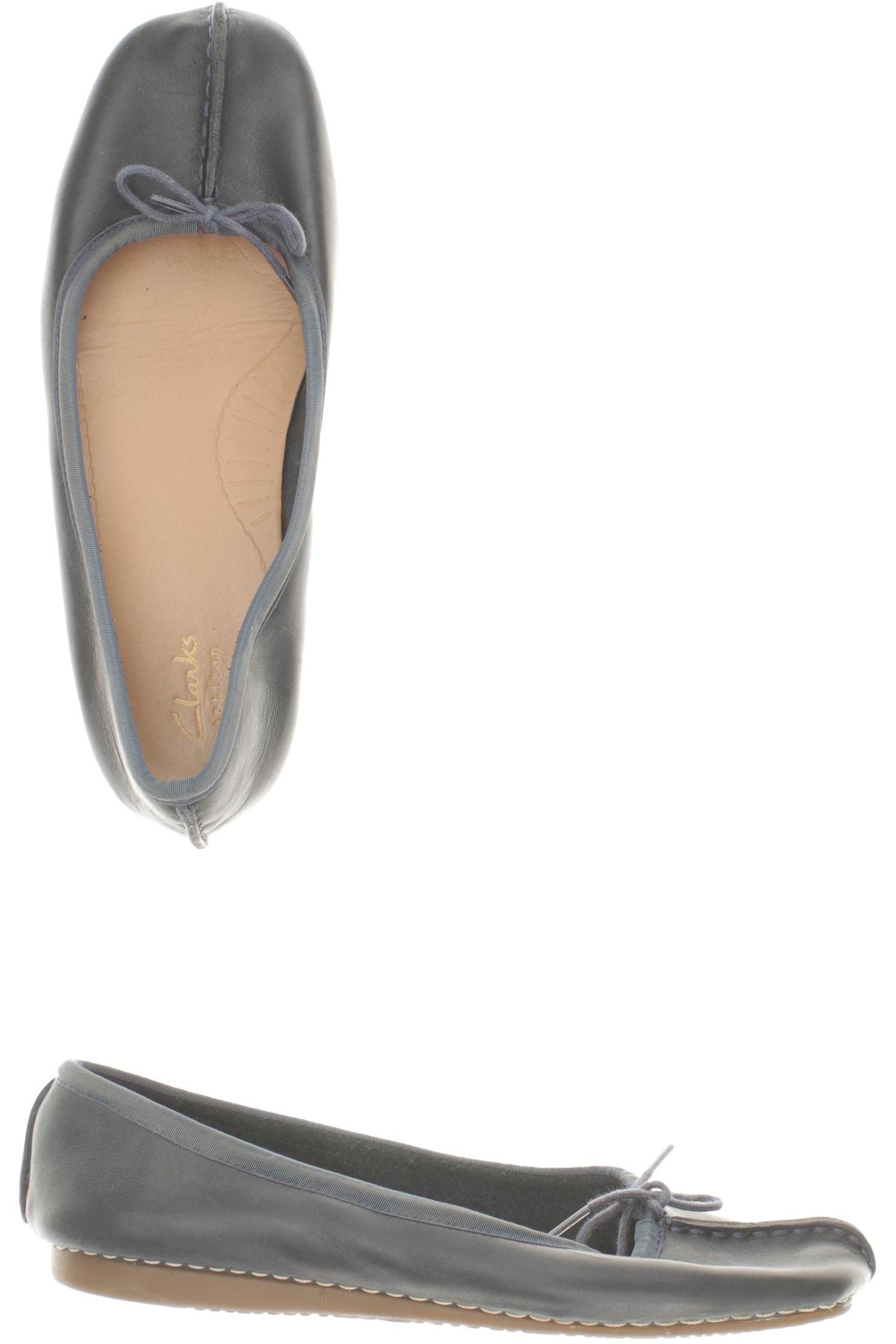

Clarks Damen Ballerinas, blau, Gr. 38