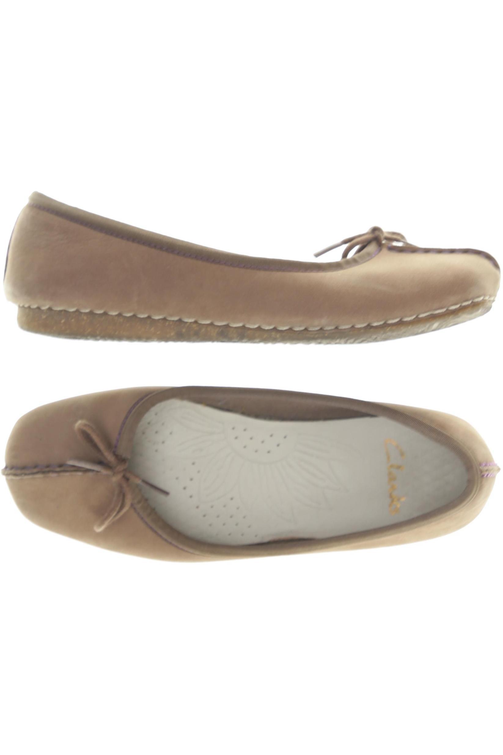 

Clarks Damen Ballerinas, braun, Gr. 3.5