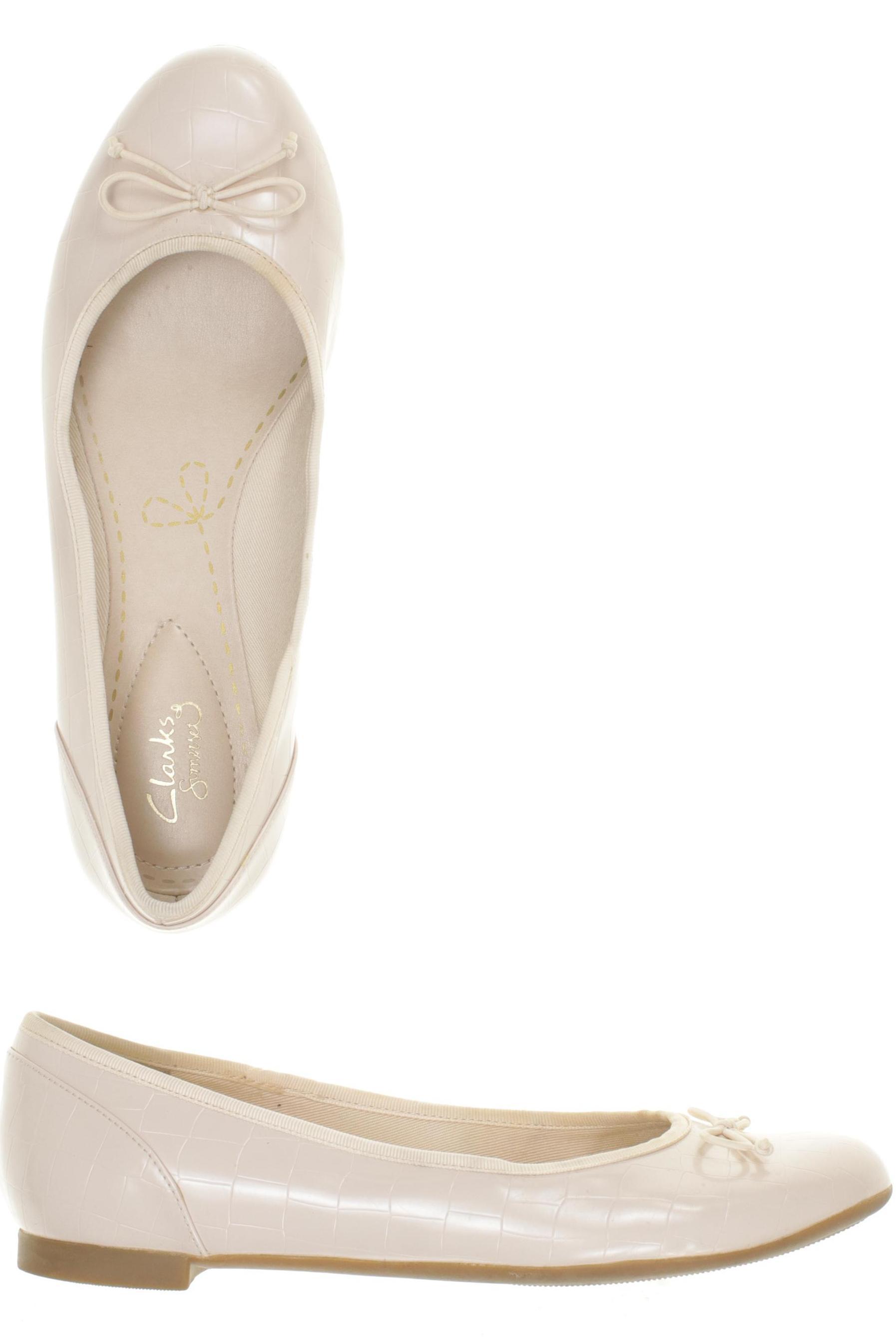 

Clarks Damen Ballerinas, beige, Gr. 38