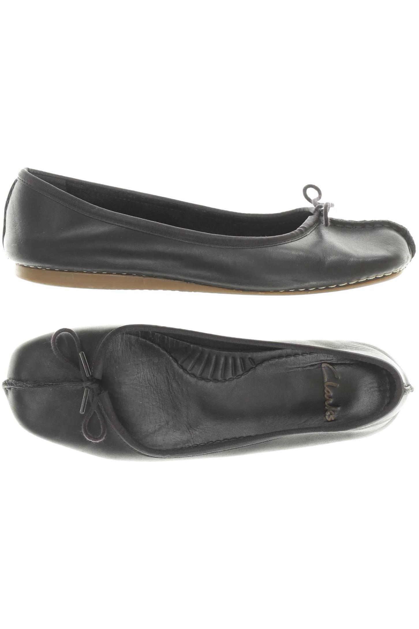 

Clarks Damen Ballerinas, schwarz, Gr. 5.5