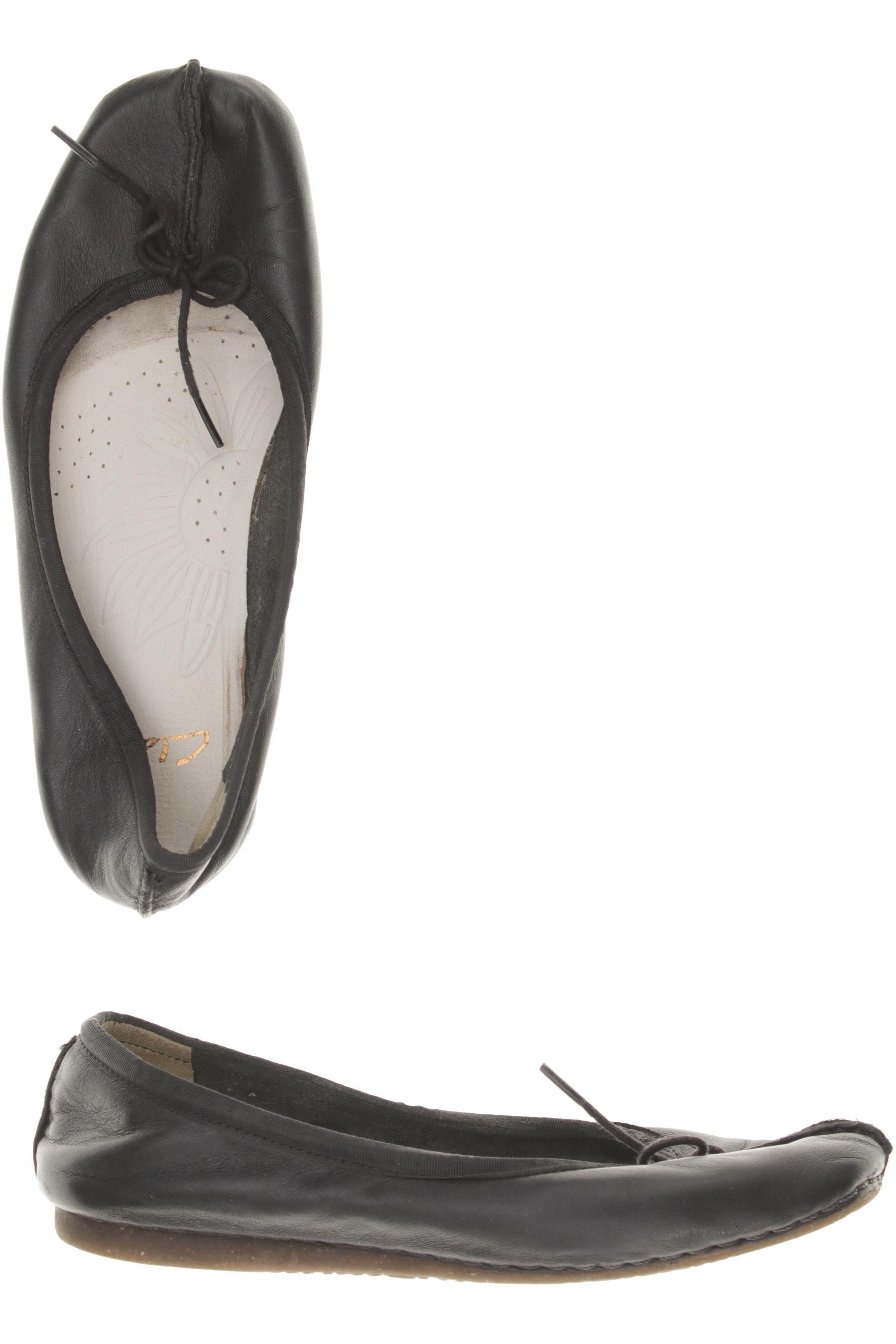 

Clarks Damen Ballerinas, schwarz, Gr. 5