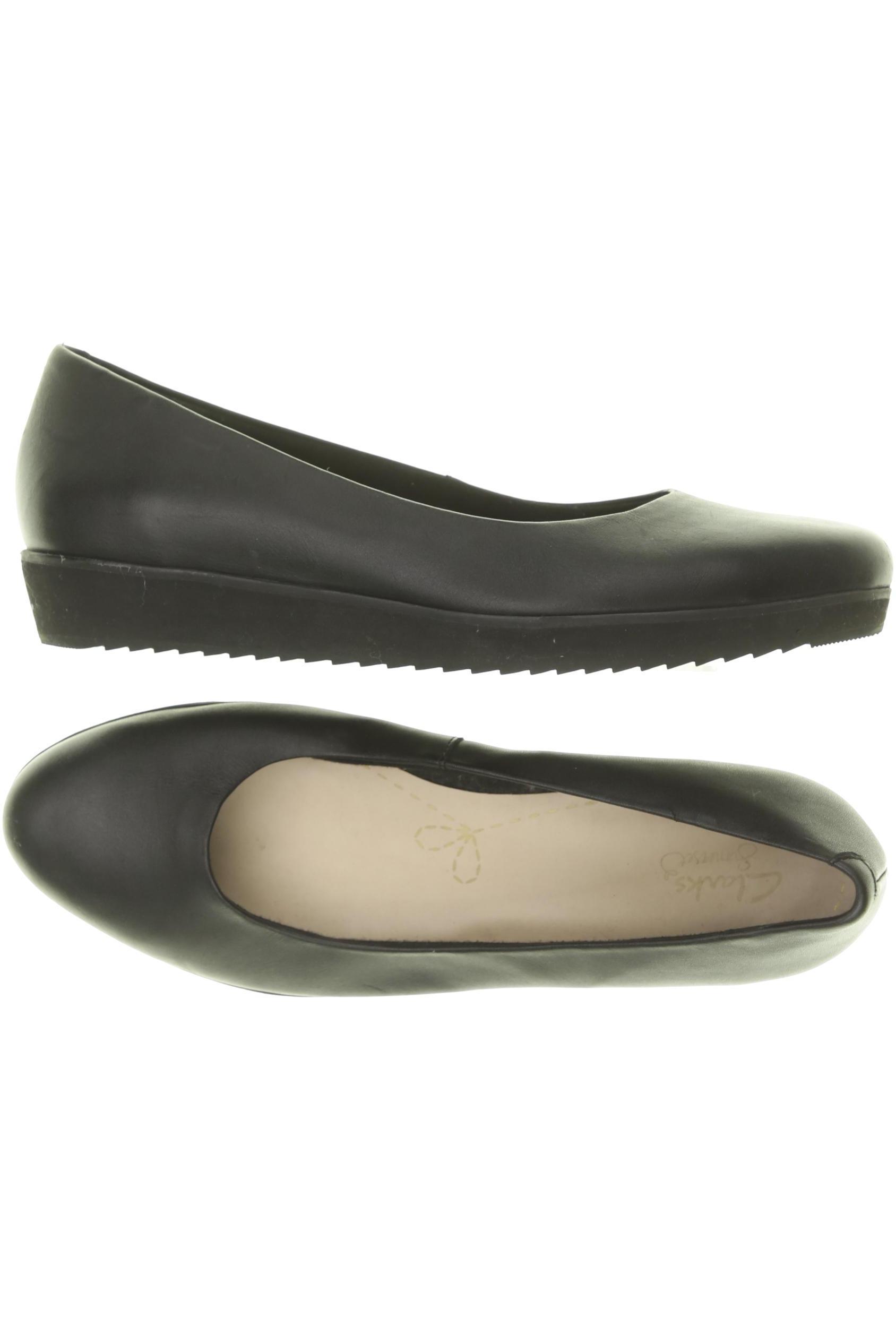 

Clarks Damen Ballerinas, schwarz, Gr. 6.5