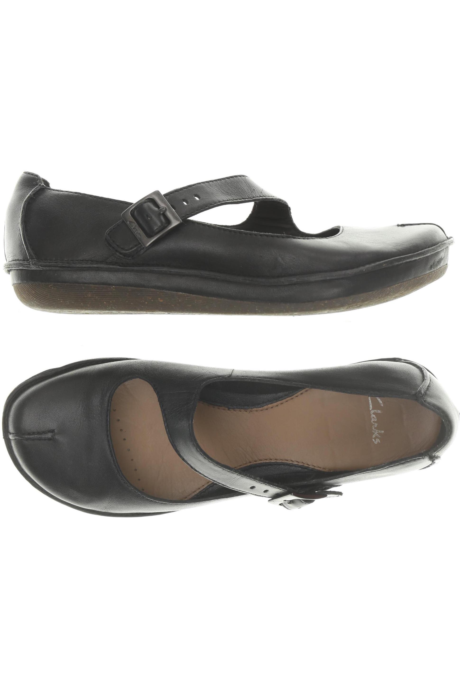 

Clarks Damen Ballerinas, schwarz, Gr. 5
