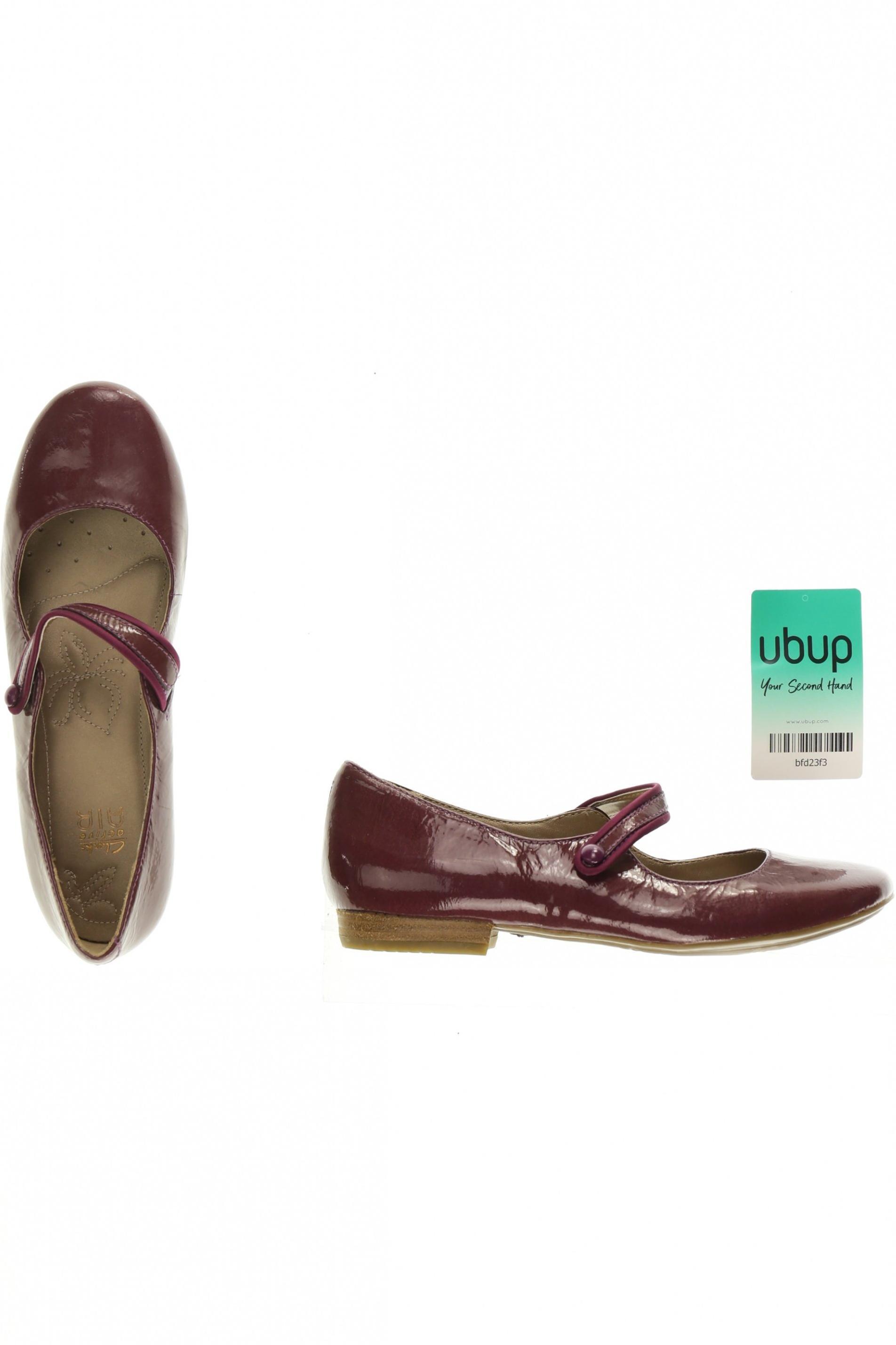 

Clarks Damen Ballerinas, lila, Gr. 3.5
