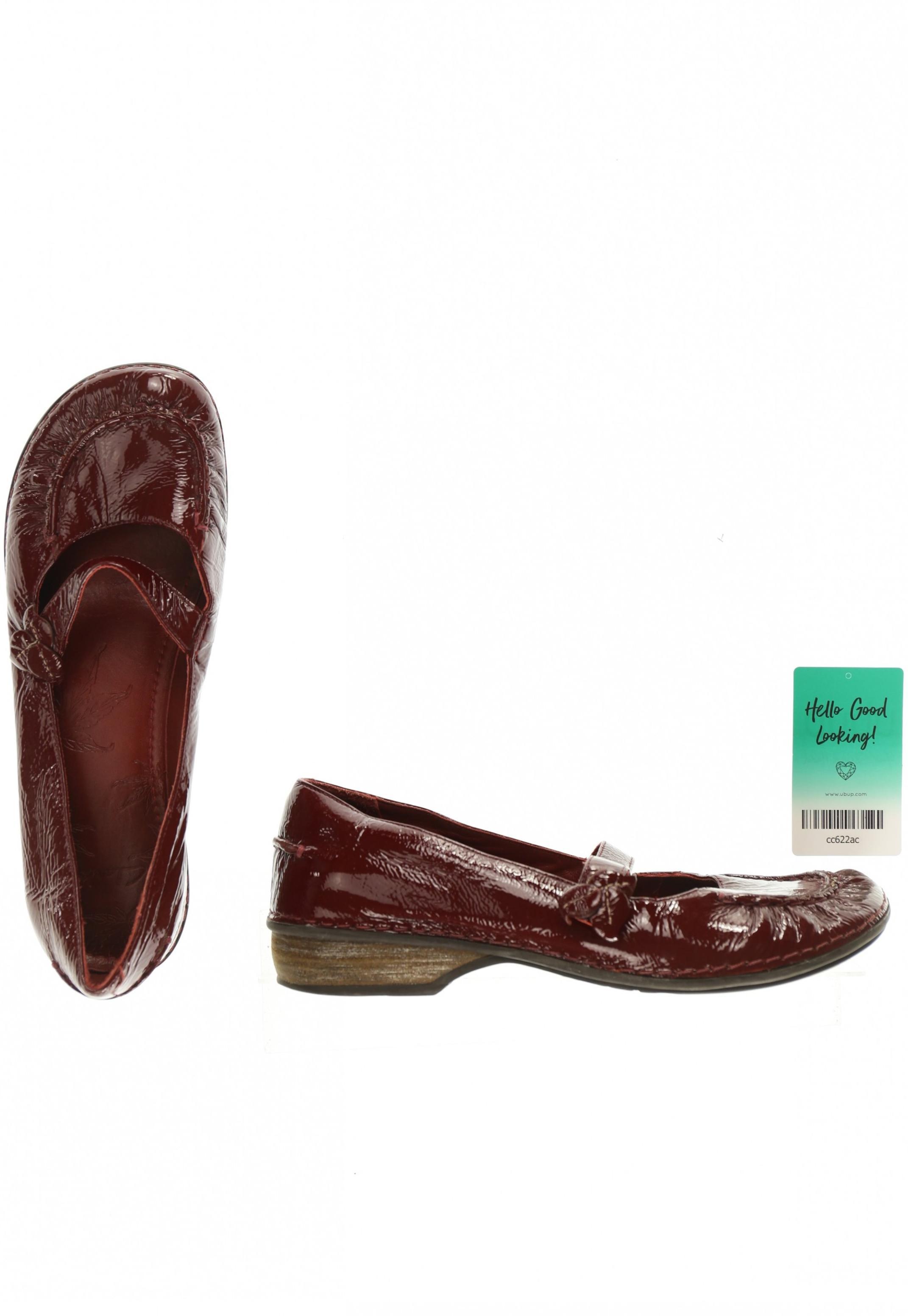 

Clarks Damen Ballerinas, rot, Gr. 6.5