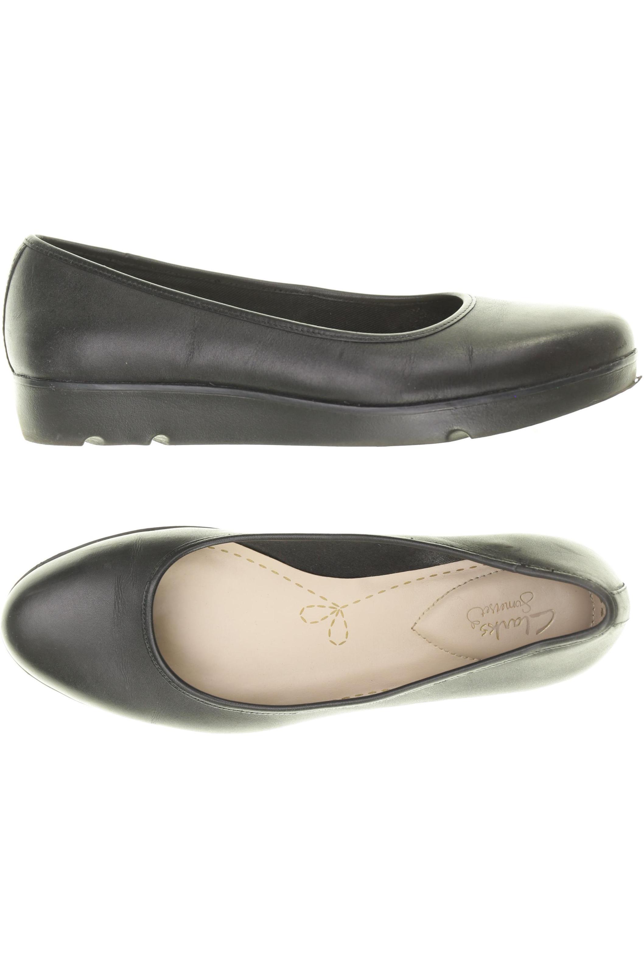 

Clarks Damen Ballerinas, schwarz, Gr. 39.5