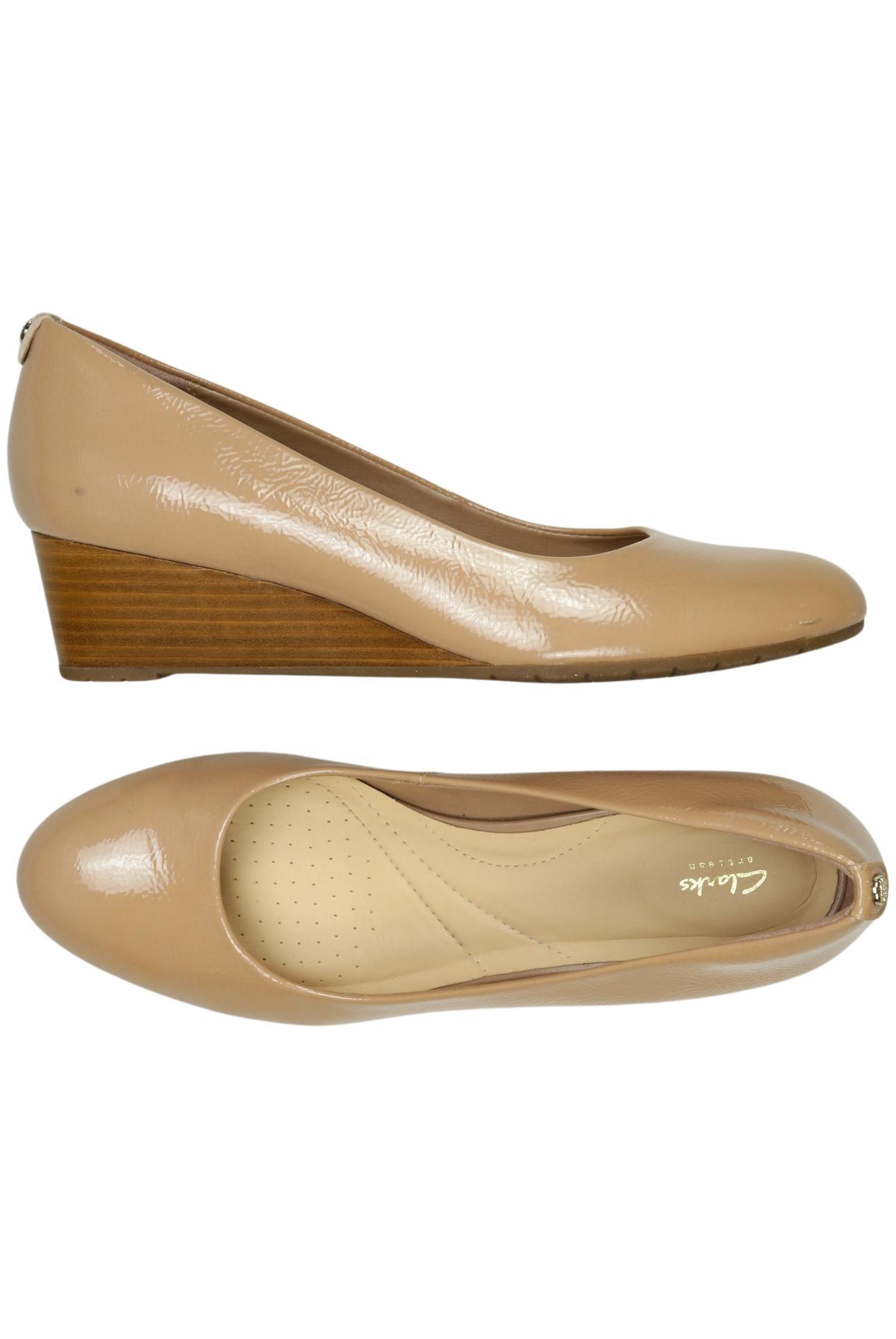 

Clarks Damen Ballerinas, beige, Gr. 39.5