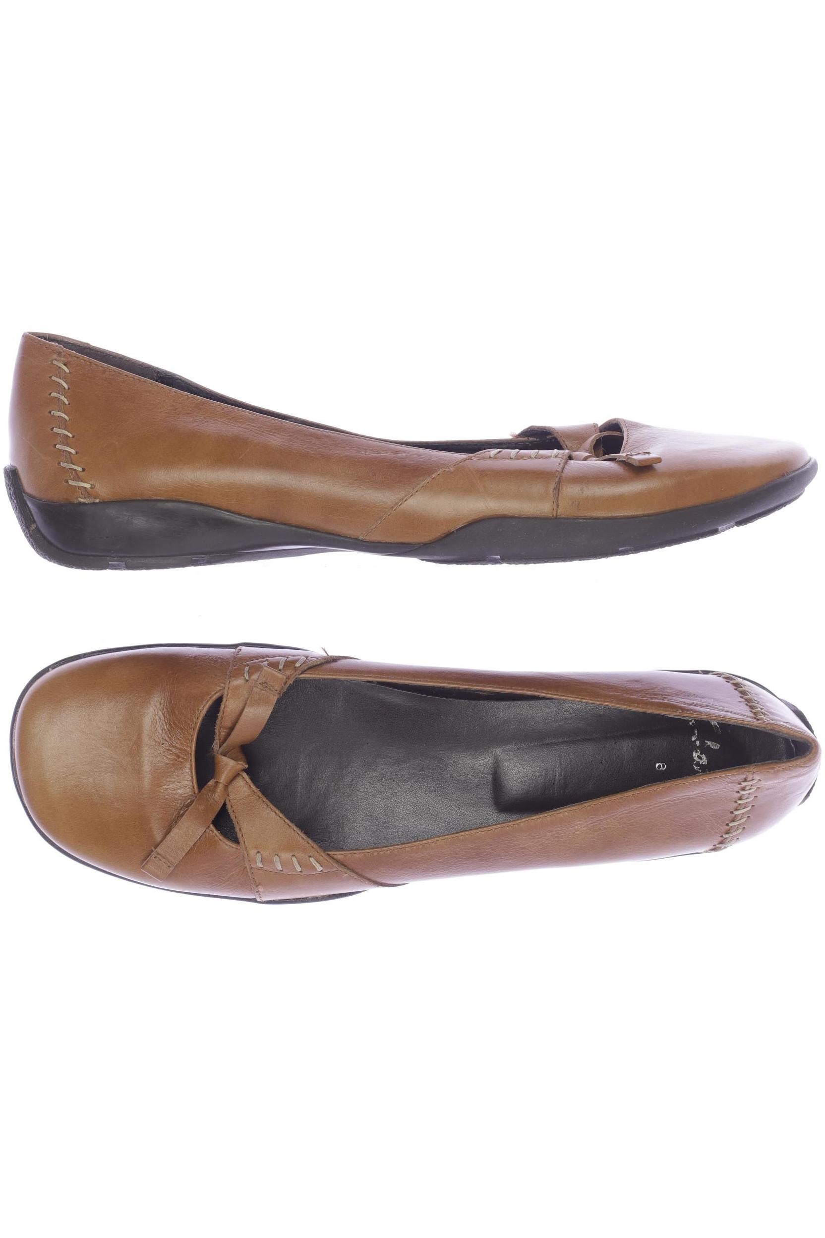 

Clarks Damen Ballerinas, braun, Gr. 41