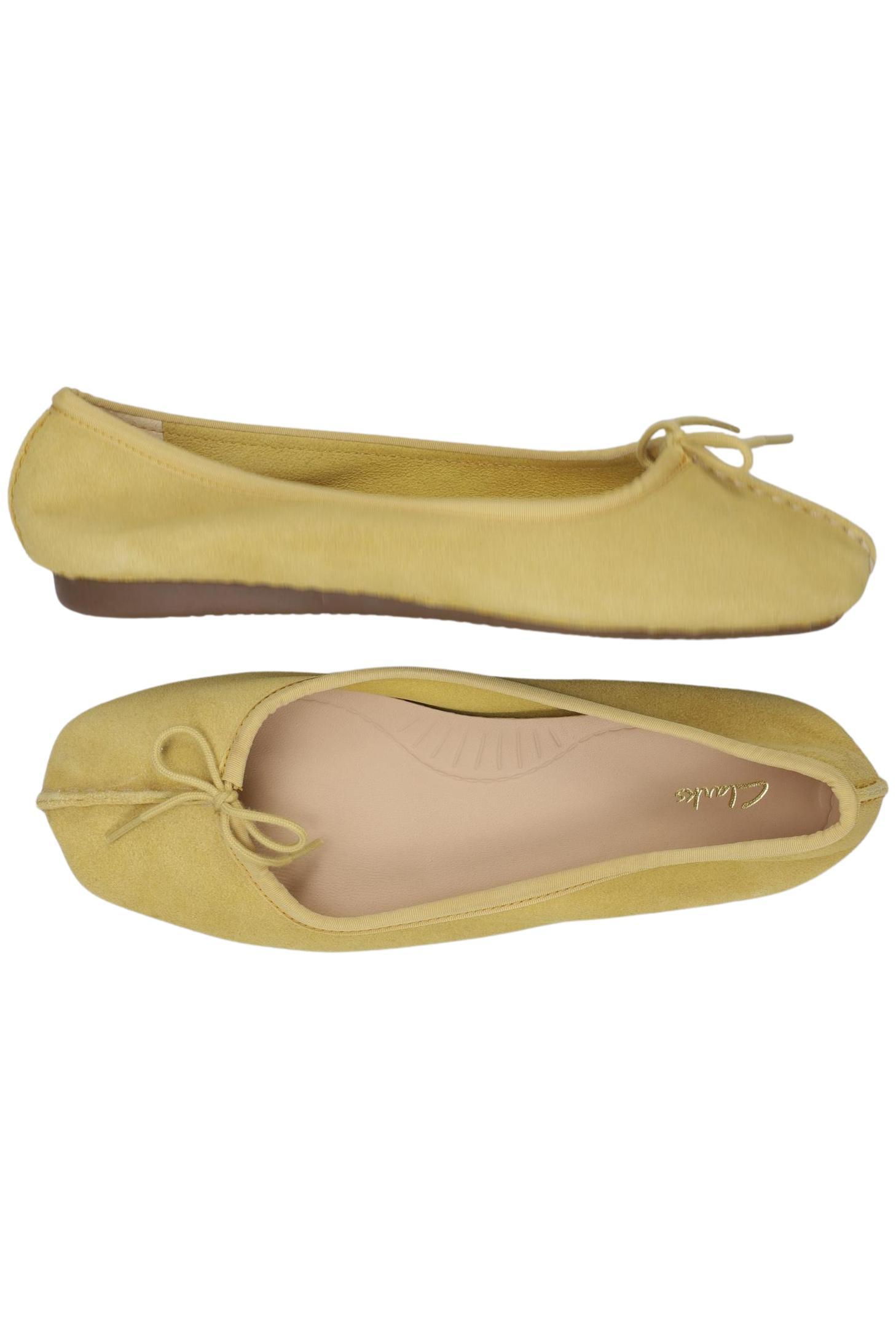 

Clarks Damen Ballerinas, gelb, Gr. 39