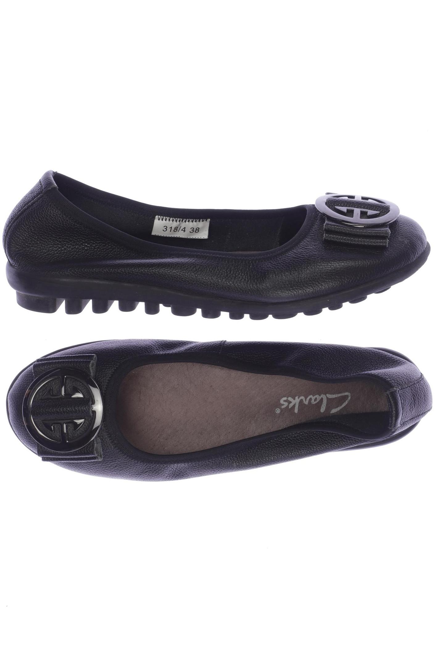 

Clarks Damen Ballerinas, schwarz