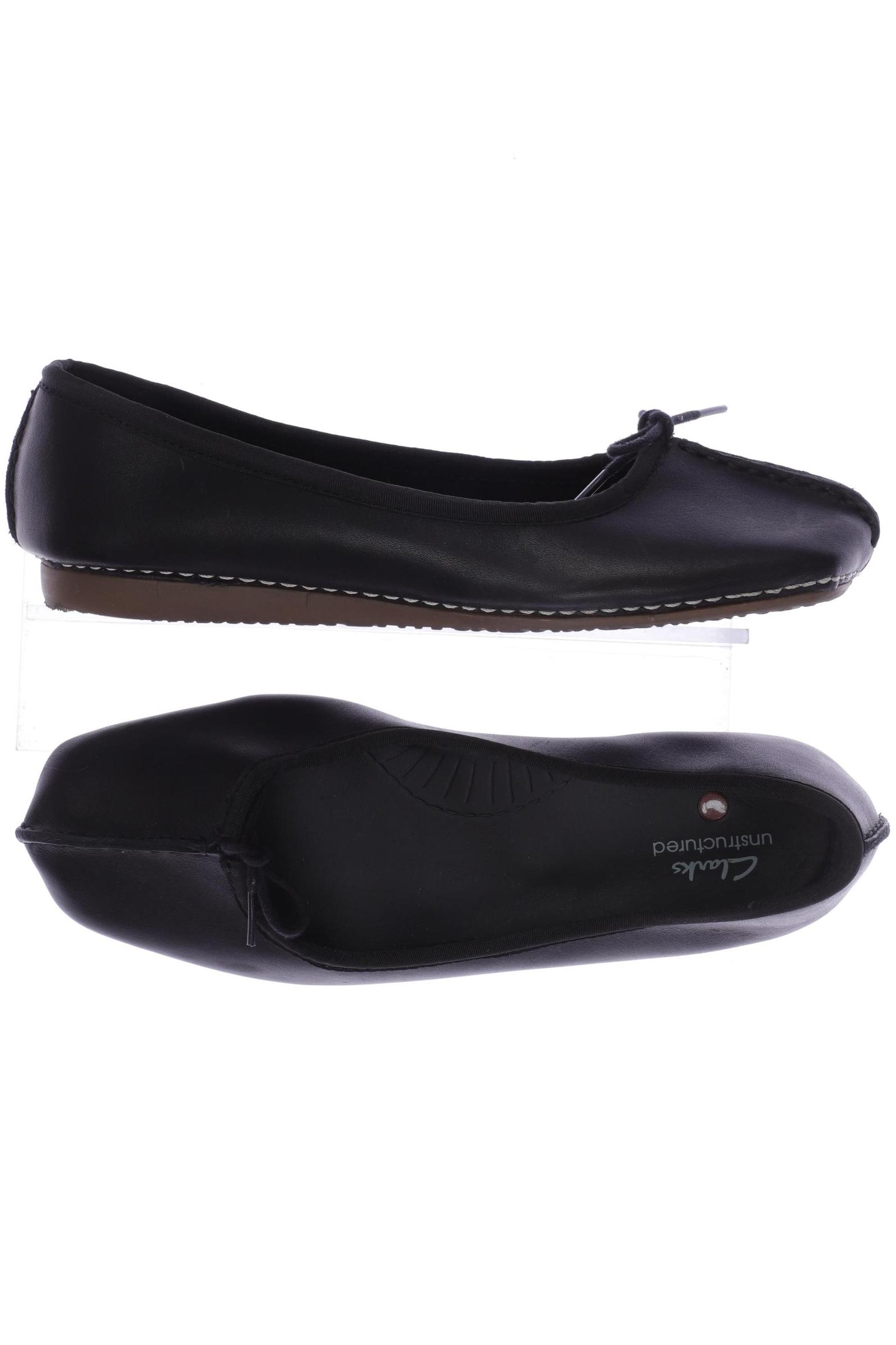 

Clarks Damen Ballerinas, schwarz, Gr. 35.5