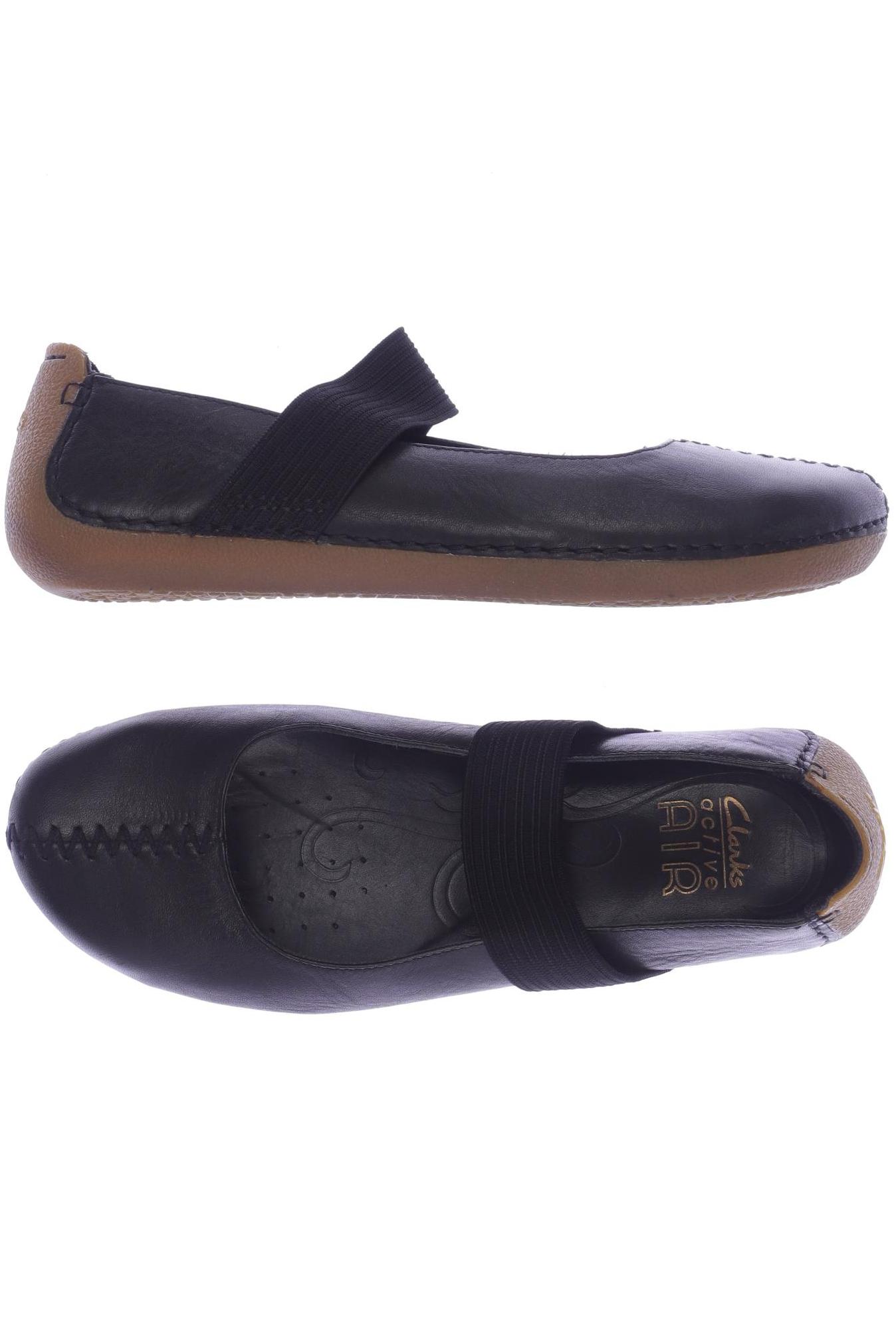 

Clarks Damen Ballerinas, schwarz