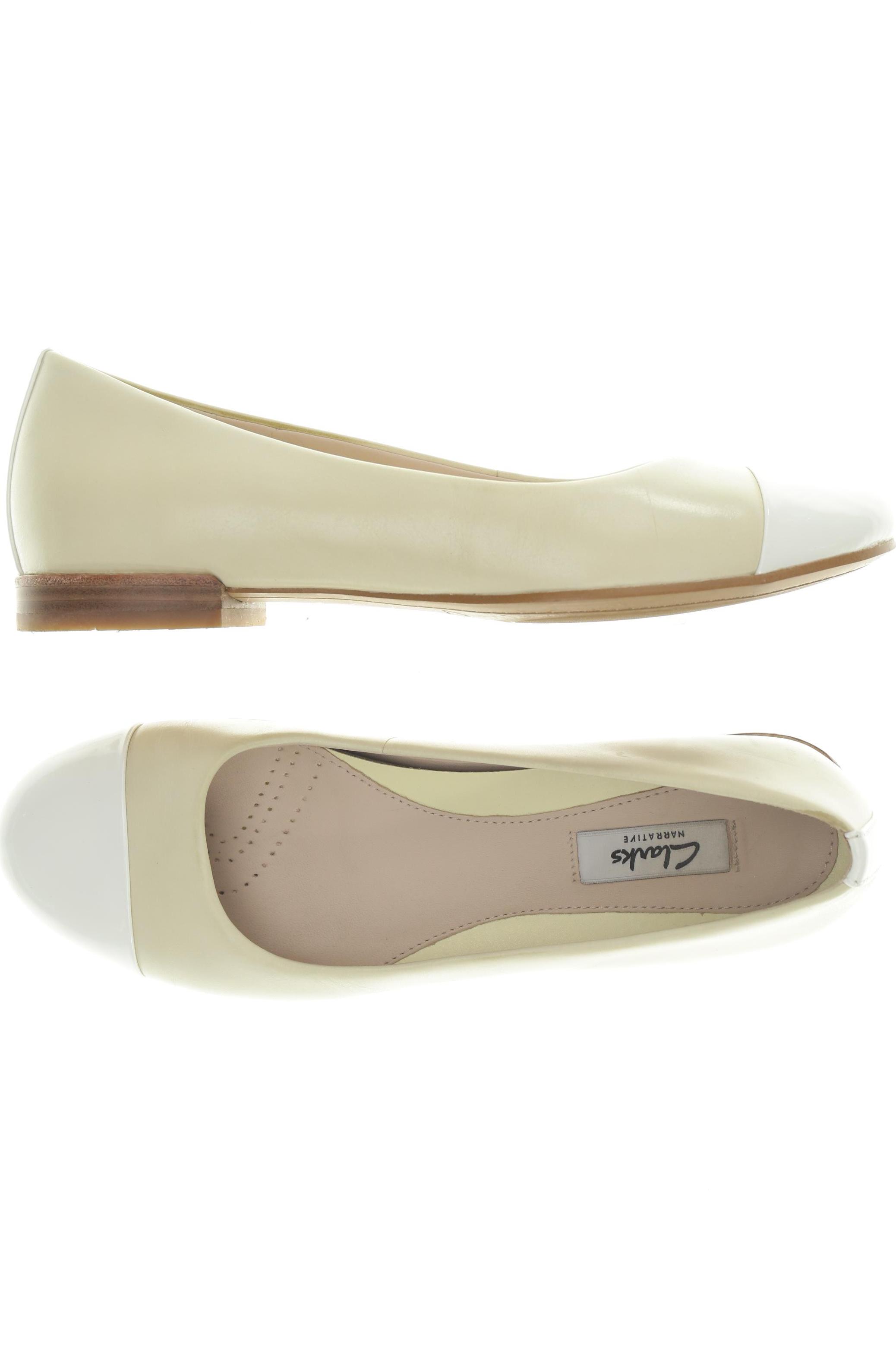 

Clarks Damen Ballerinas, beige, Gr. 38