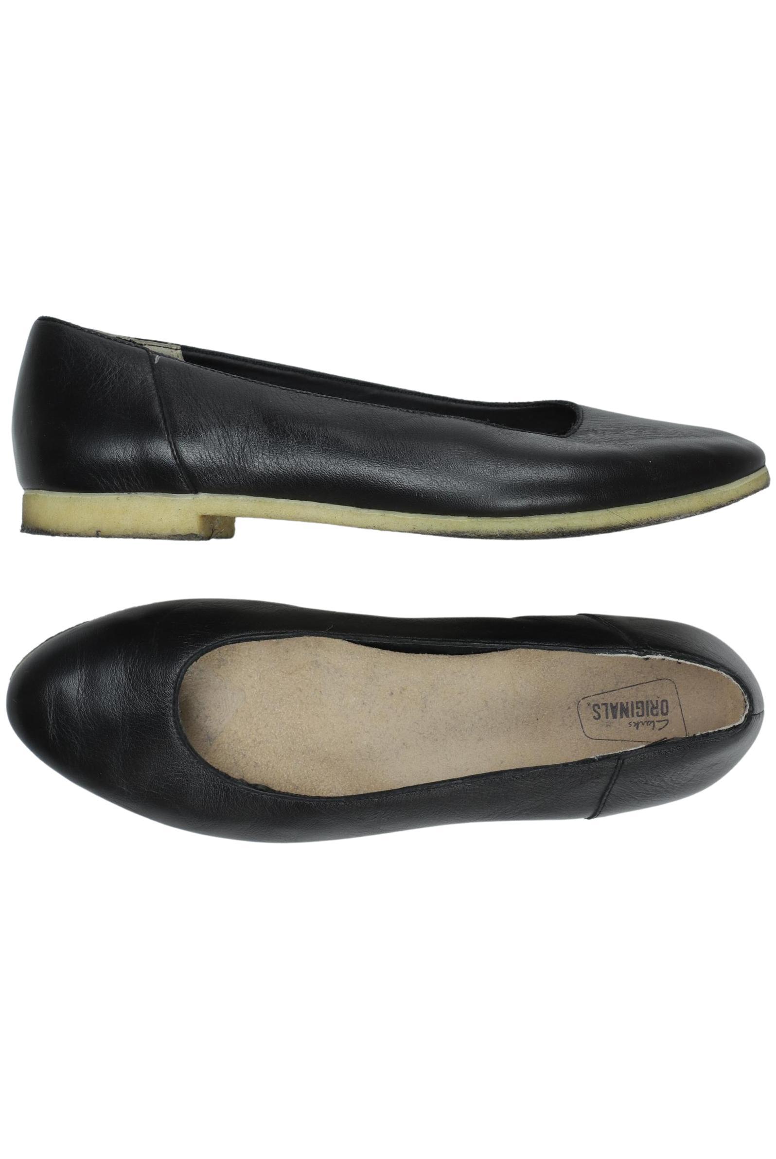 

Clarks Damen Ballerinas, schwarz, Gr. 39.5