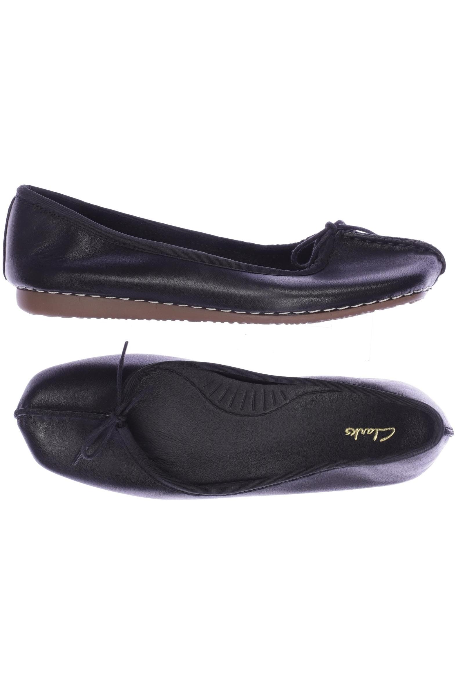 

Clarks Damen Ballerinas, schwarz, Gr. 38