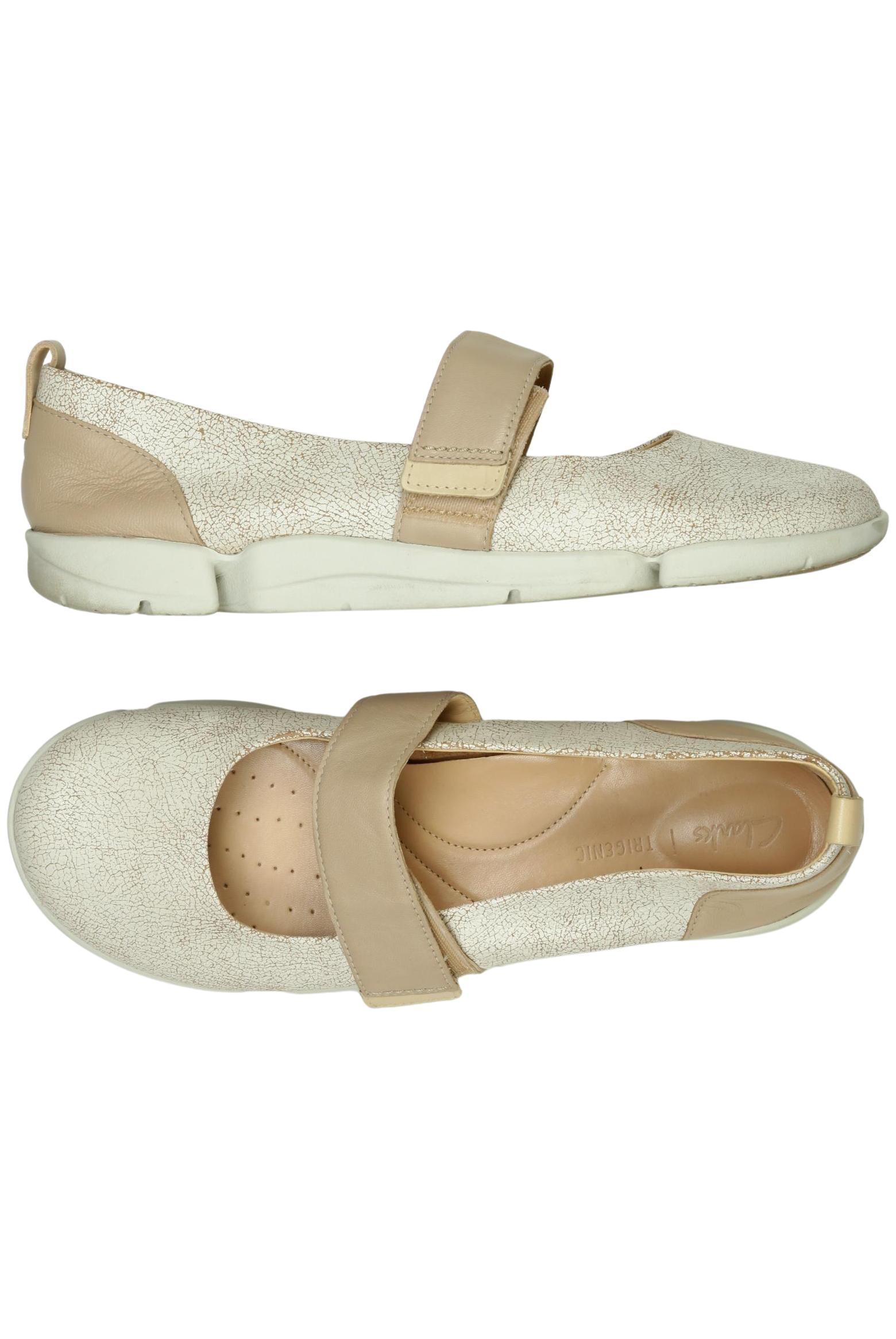 

Clarks Damen Ballerinas, beige, Gr. 41
