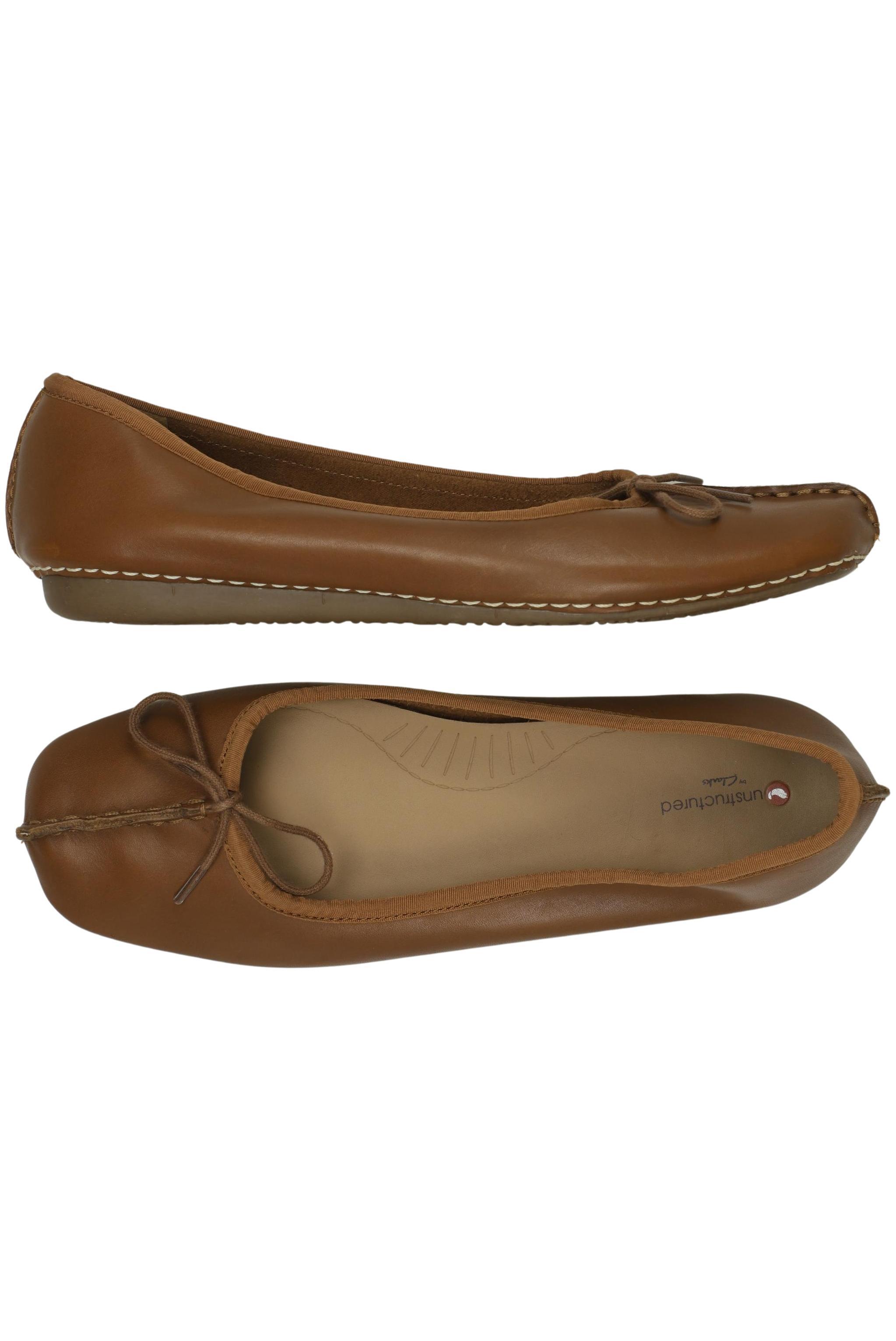 

Clarks Damen Ballerinas, braun, Gr. 41