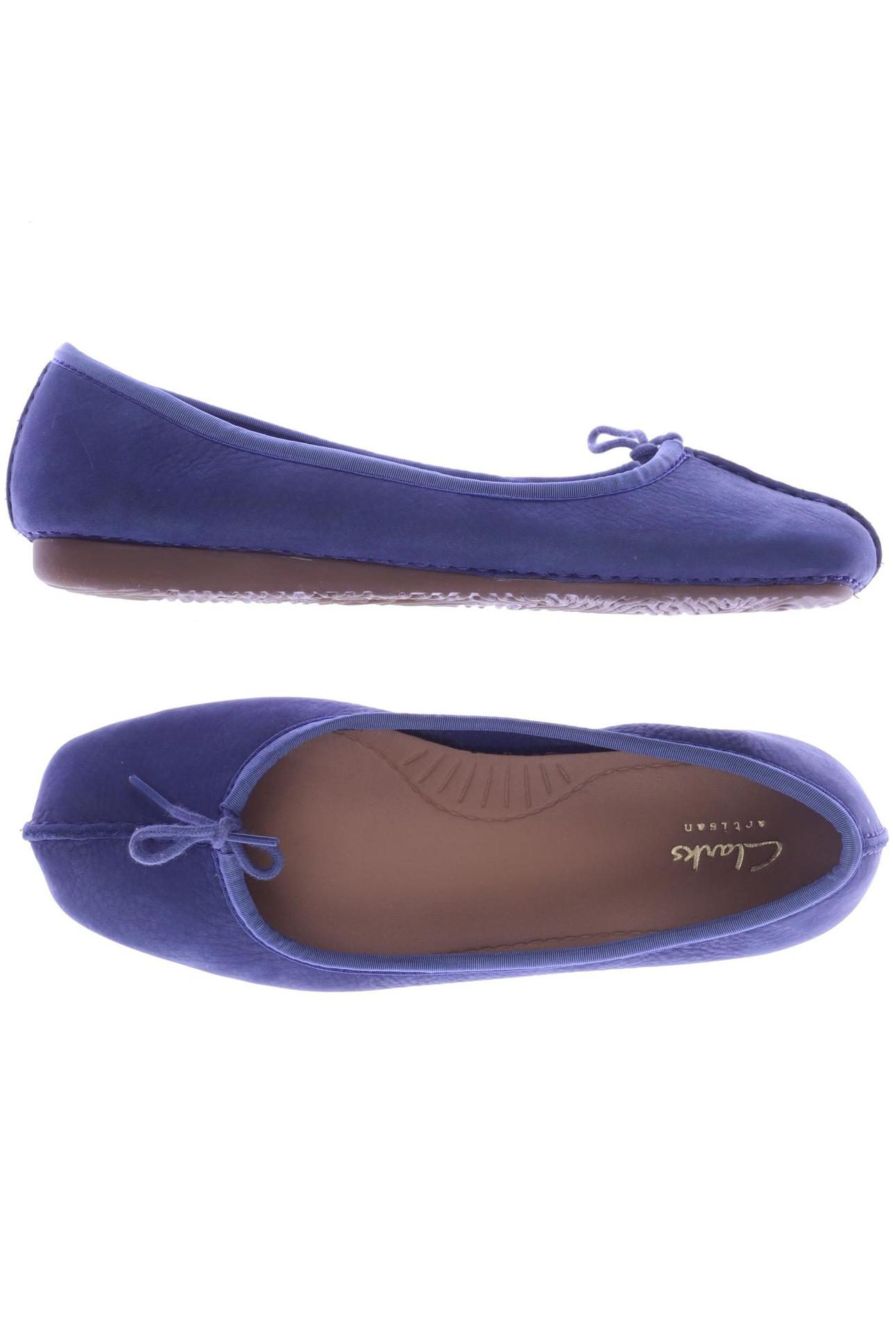 

Clarks Damen Ballerinas, blau