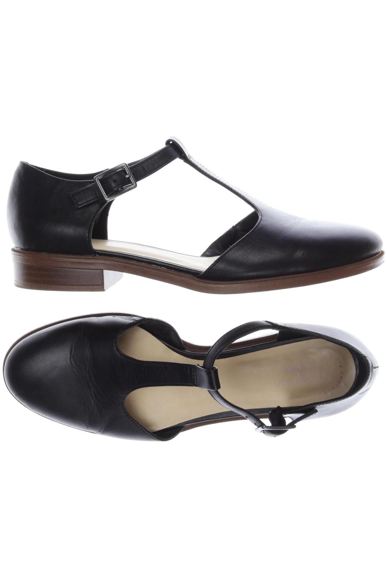 

Clarks Damen Ballerinas, schwarz, Gr. 39.5
